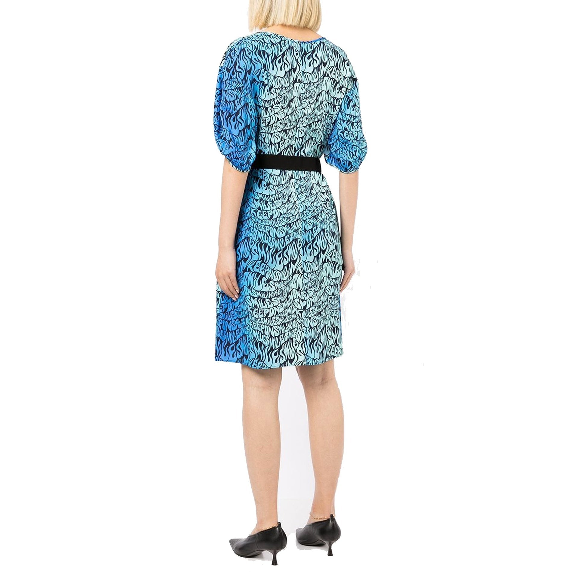 Stella Mccartney Keep On Smiling Pattern Dress - WOMEN CLOTHING - STELLA MCCARTNEY - Tluxy New