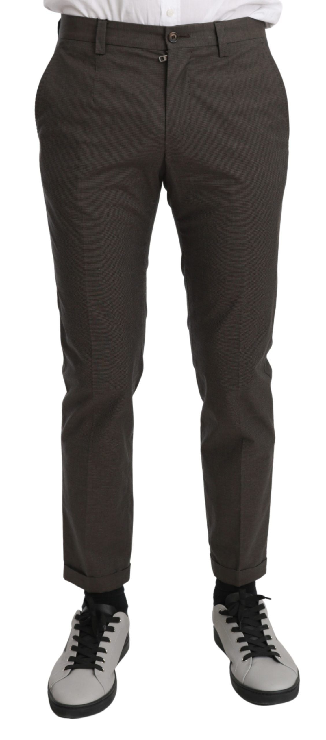 Dolce & Gabbana Elegante braune Freizeithose