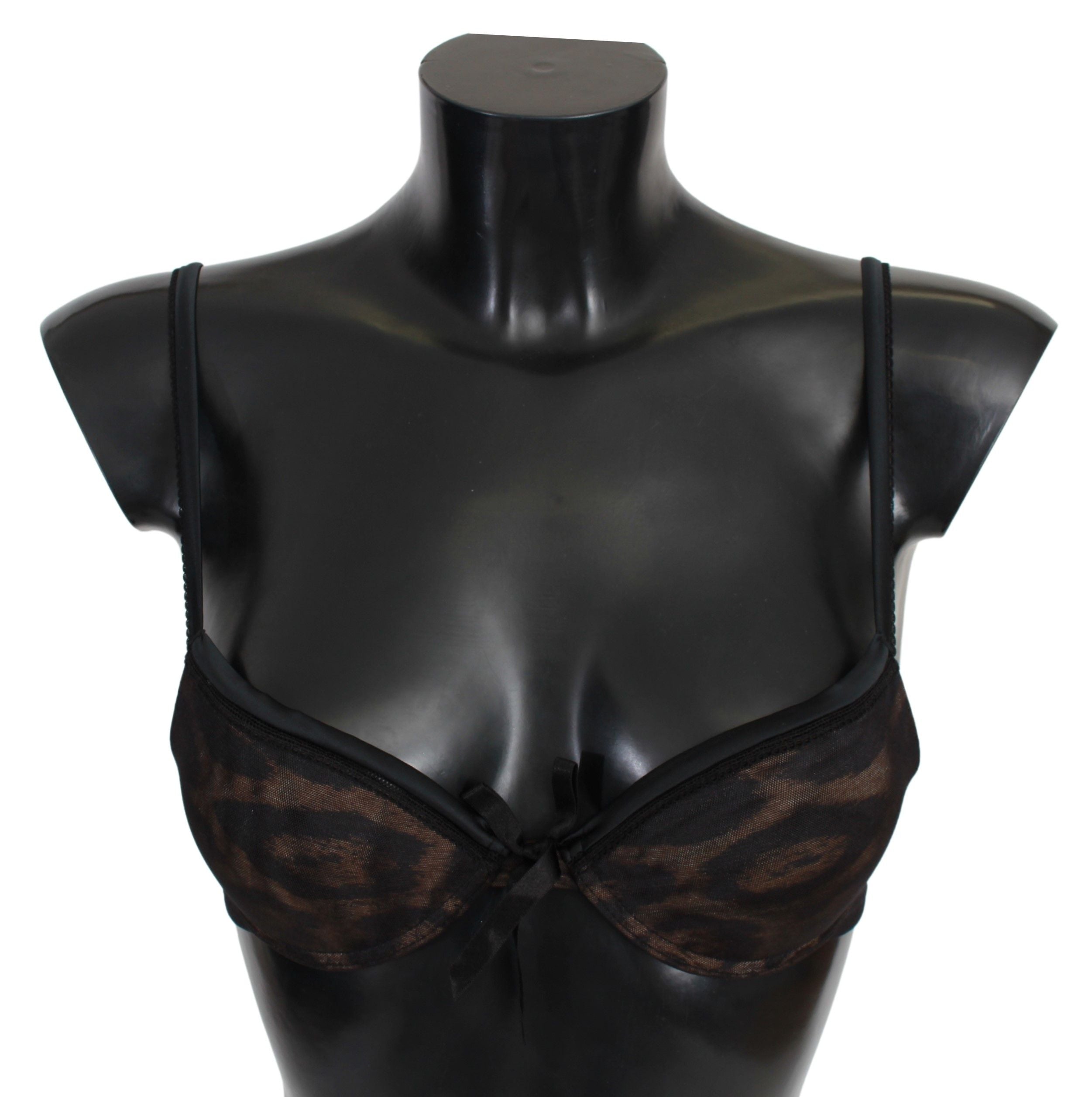 Soutien-gorge push-up léopard sensuel Roberto Cavalli