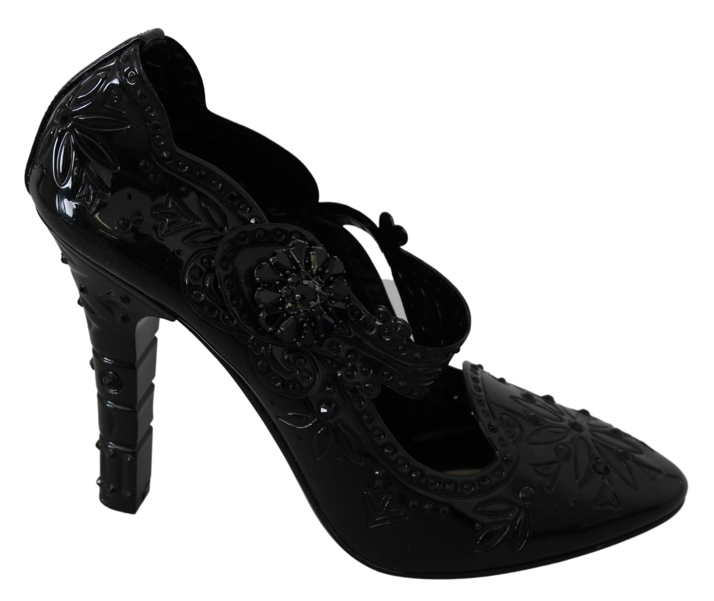 Dolce & Gabbana Elegante Cinderella-Pumps mit Kristallverzierung