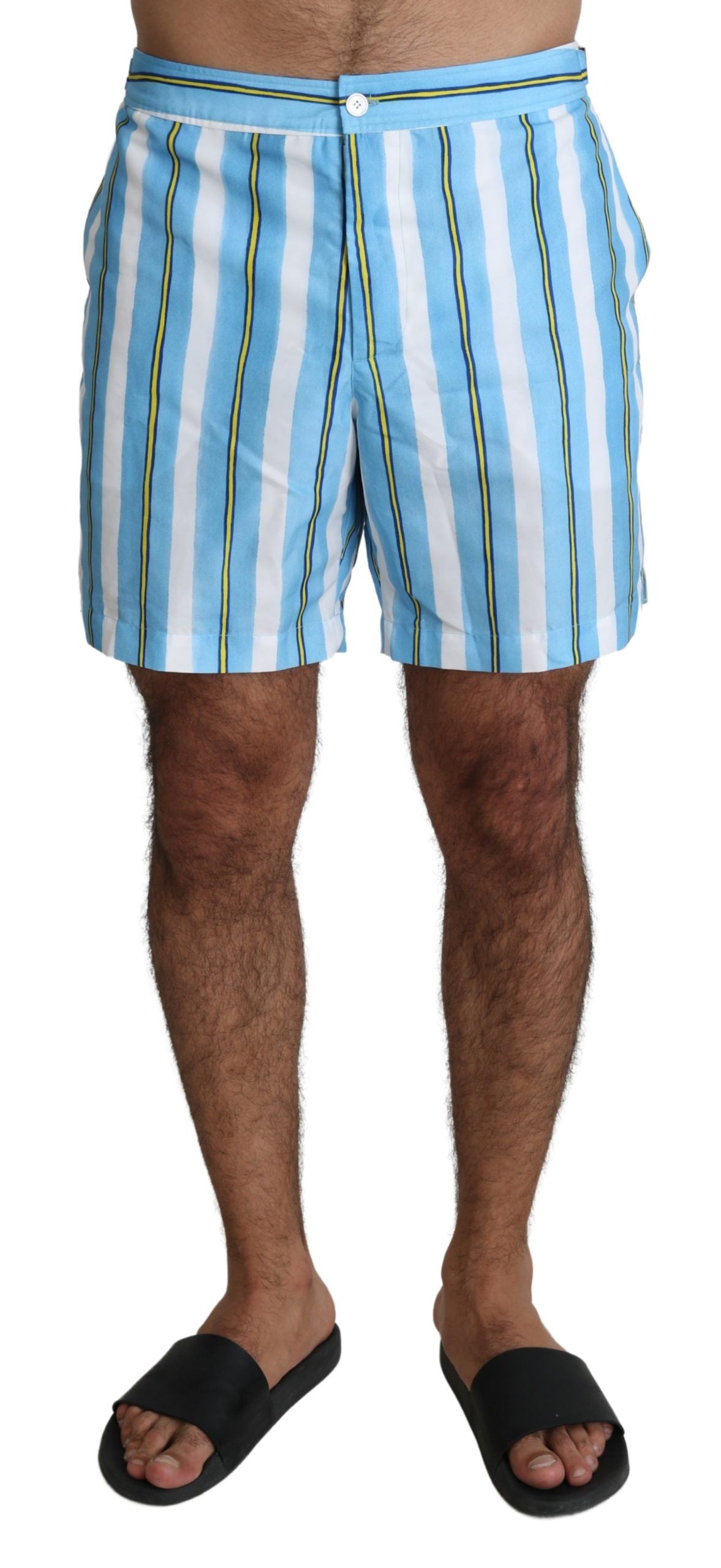 Dolce & Gabbana Gestreifte Elegance Badeshorts