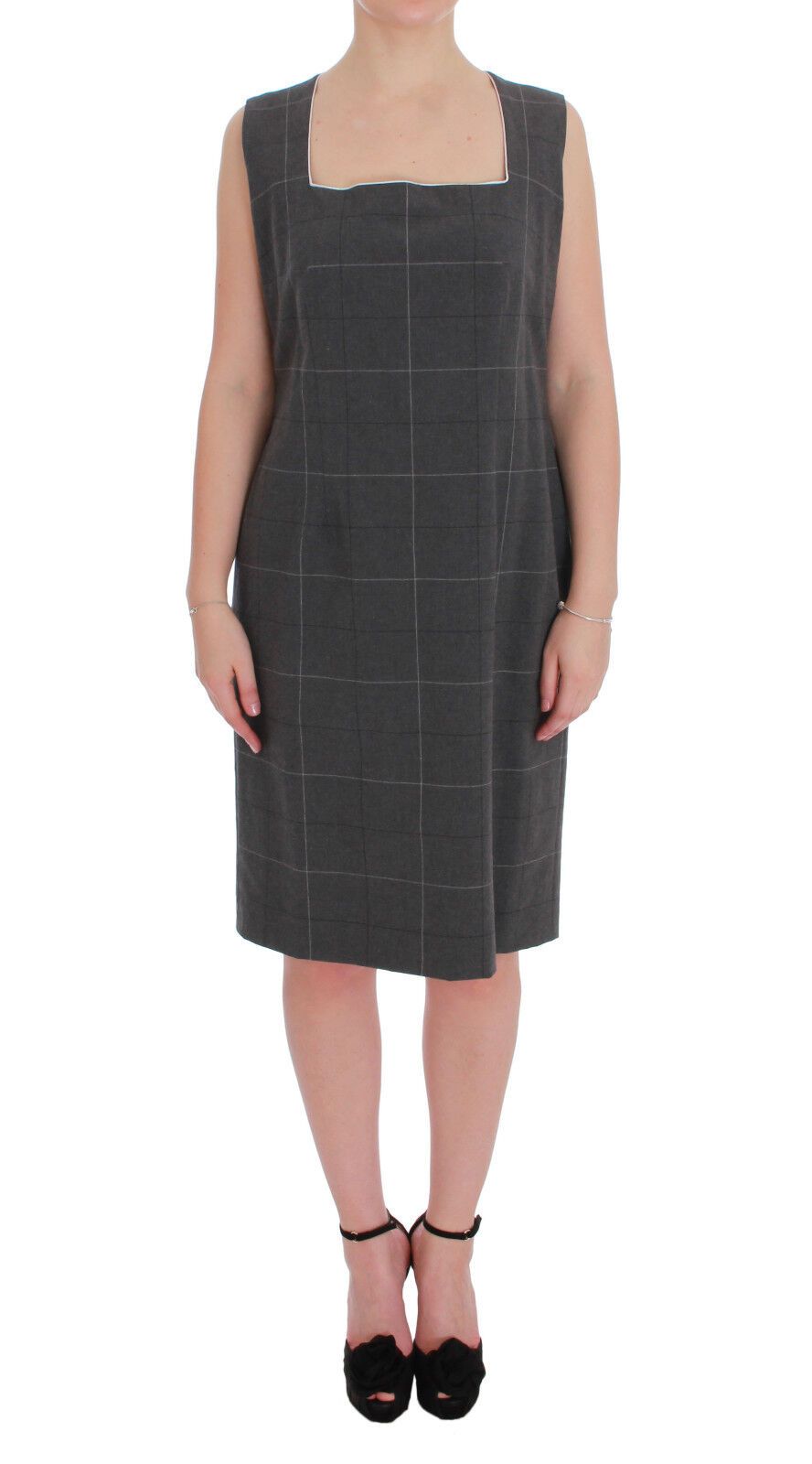 Ensemble de costume élégant en coton mélangé à carreaux BENCIVENGA
