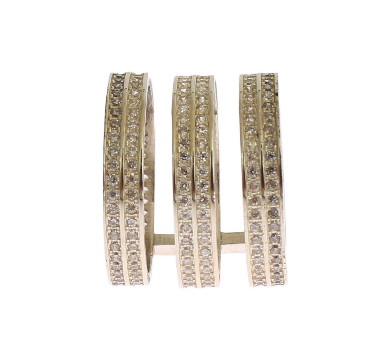 Nialaya – Statement-Ring aus Silber mit Kristallen