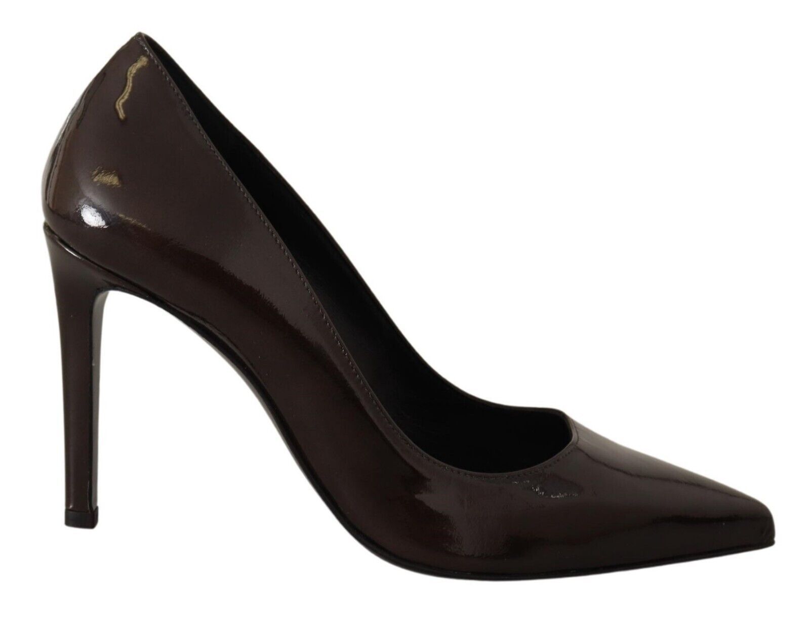 Sofia Elegante braune Leder Pumps mit Absatz