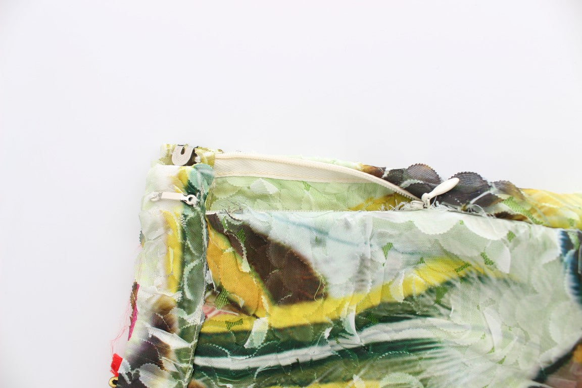 Lanre Da Silva Ajayi Multicolor Organza Pencil Skirt