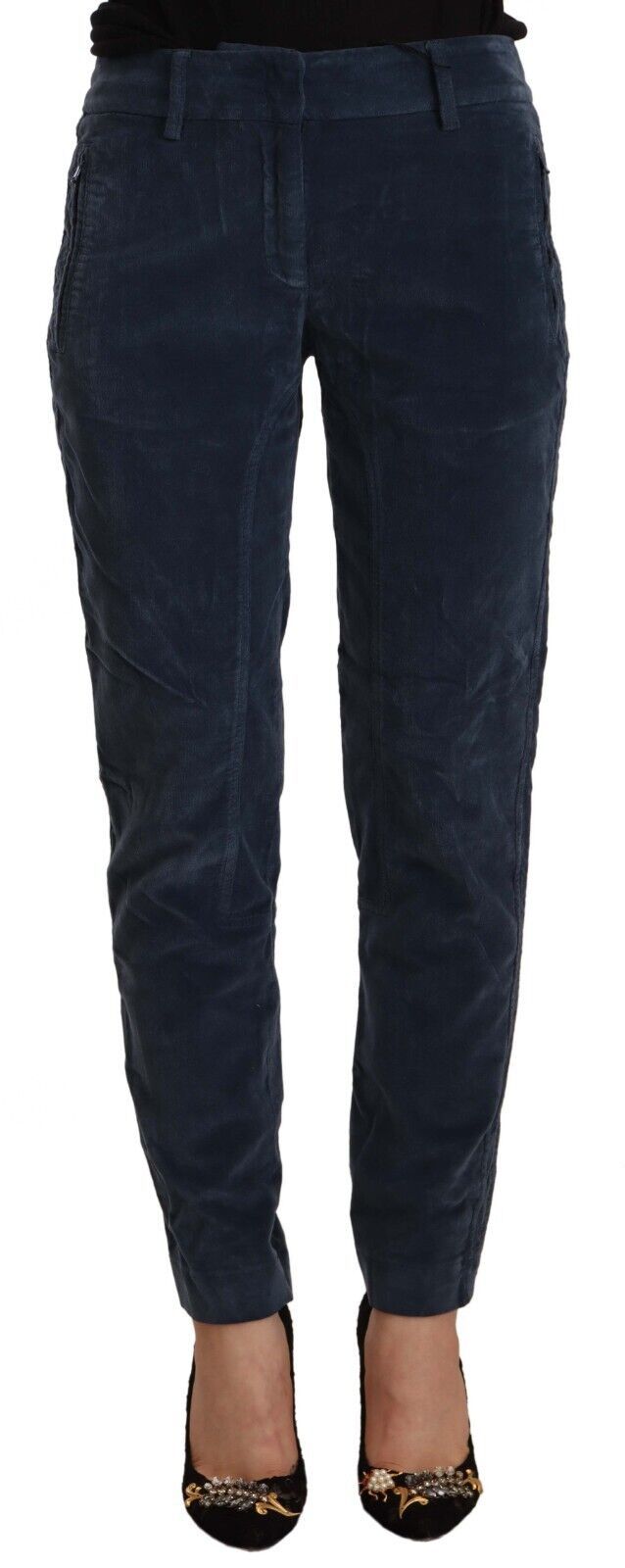 Peserico – Elegante, konisch zulaufende Hose aus Baumwollmischung