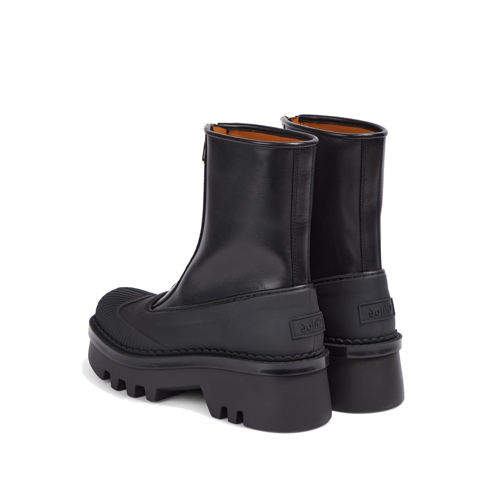 Bottes en cuir Chloé Raina