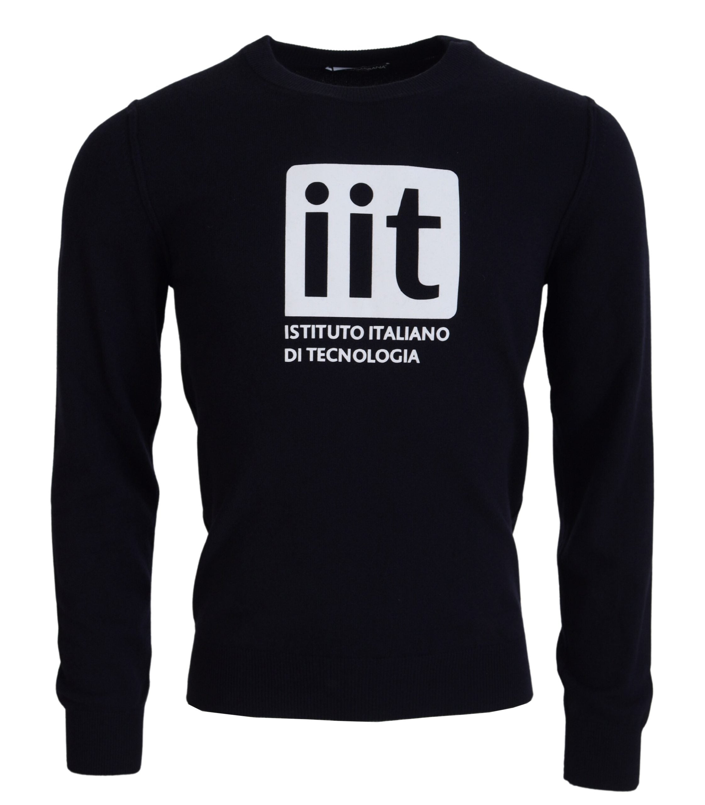 Dolce & Gabbana Eleganter blauer Kaschmirpullover