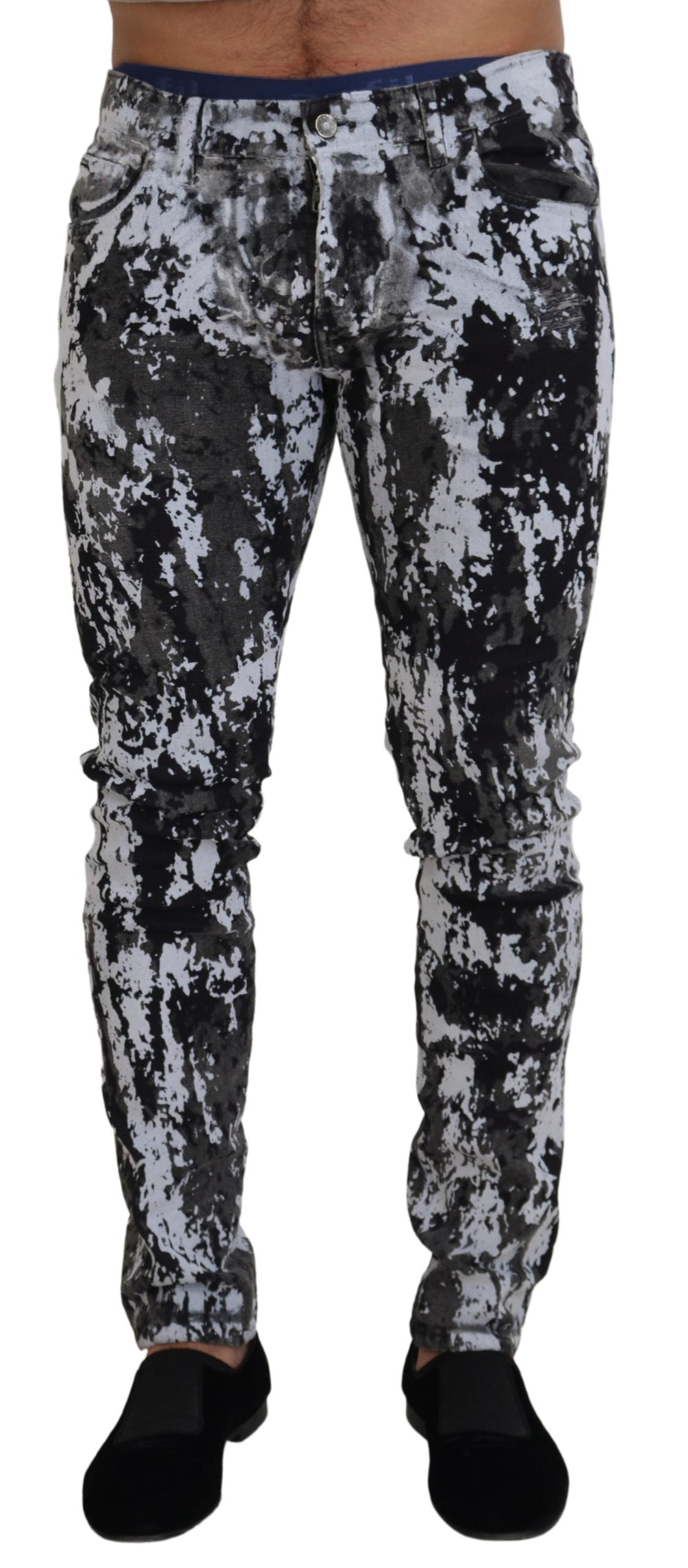 Dolce & Gabbana : une extravagance en denim tie-dye multicolore