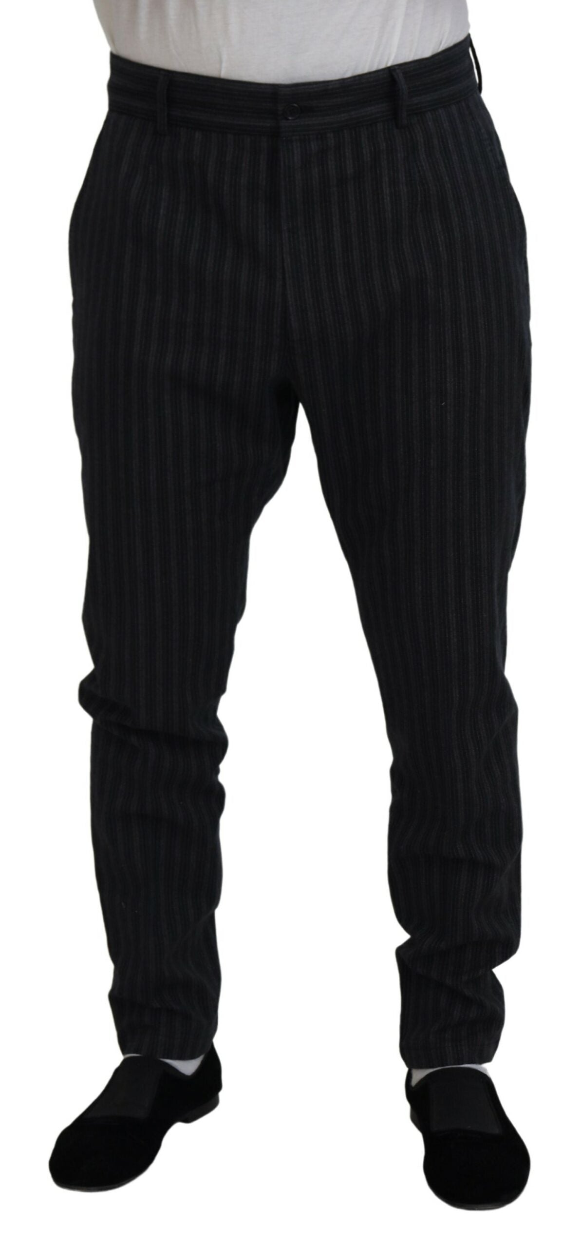 Pantalon chino élégant à rayures Dolce & Gabbana