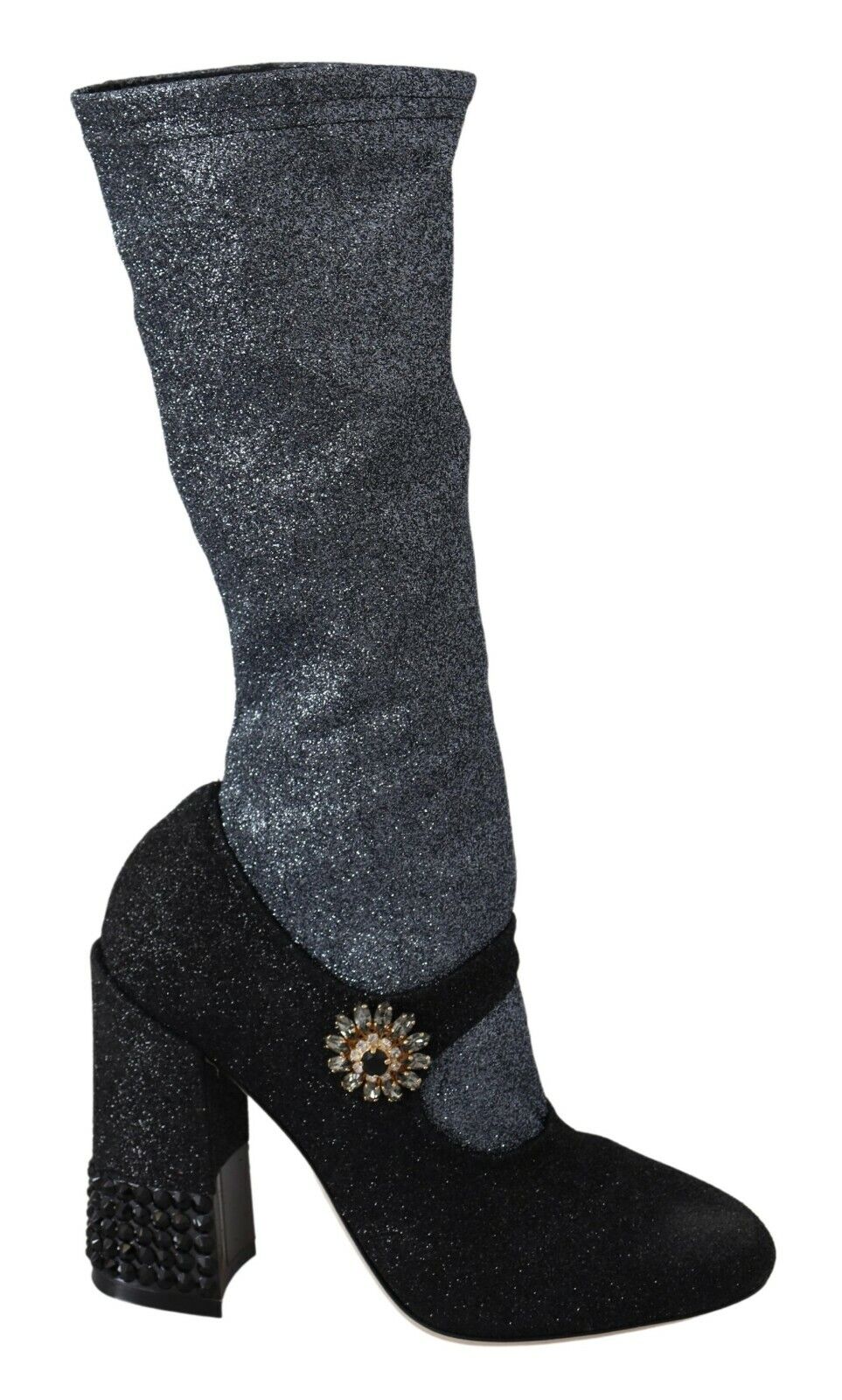 Bottines glamour ornées de cristaux Dolce & Gabbana