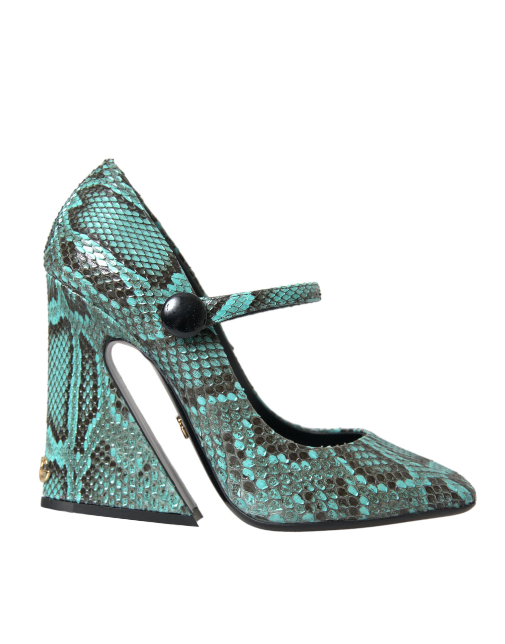 Escarpins Mary Jane en cuir python Aqua Dolce & Gabbana