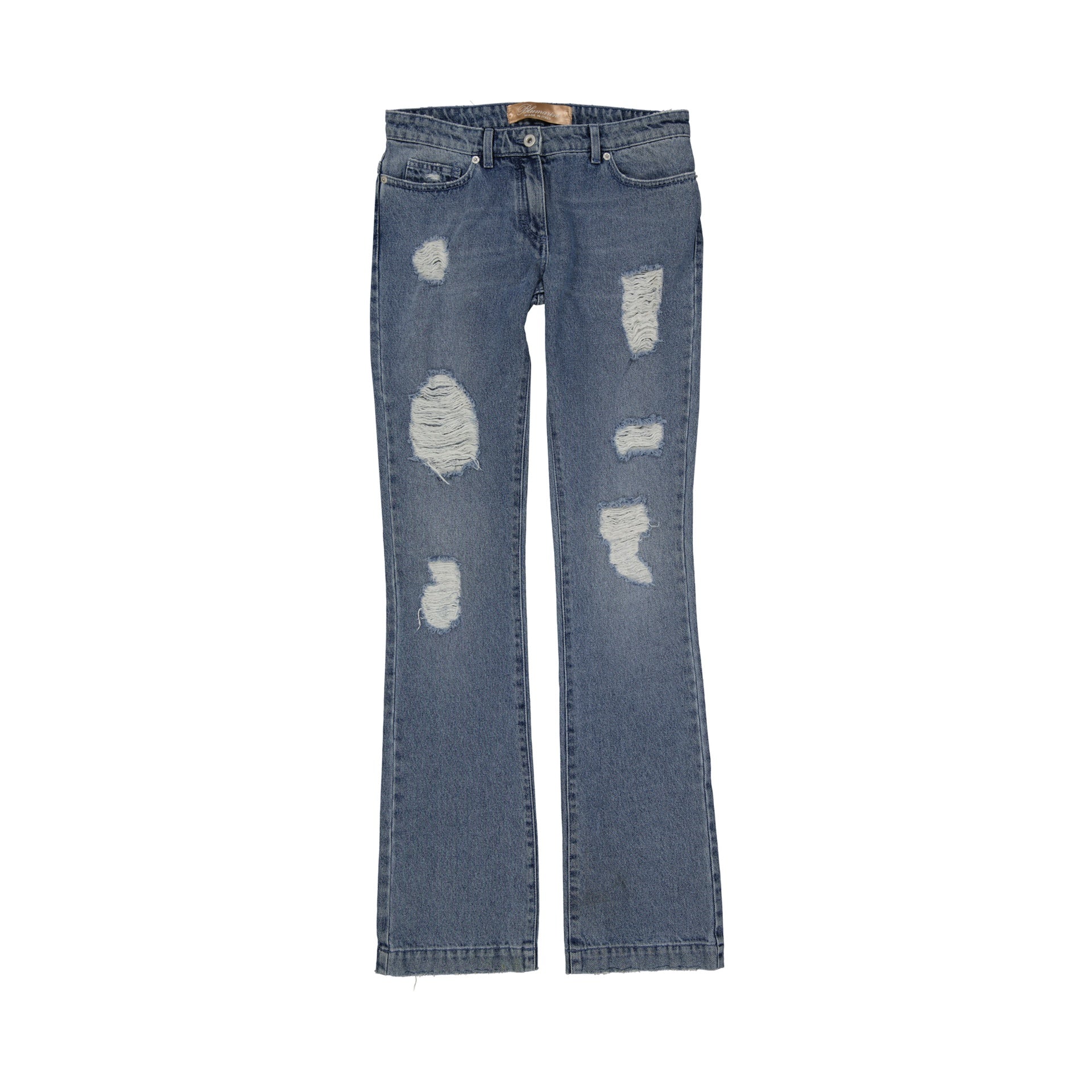 Blumarine Cotton Denim Jeans