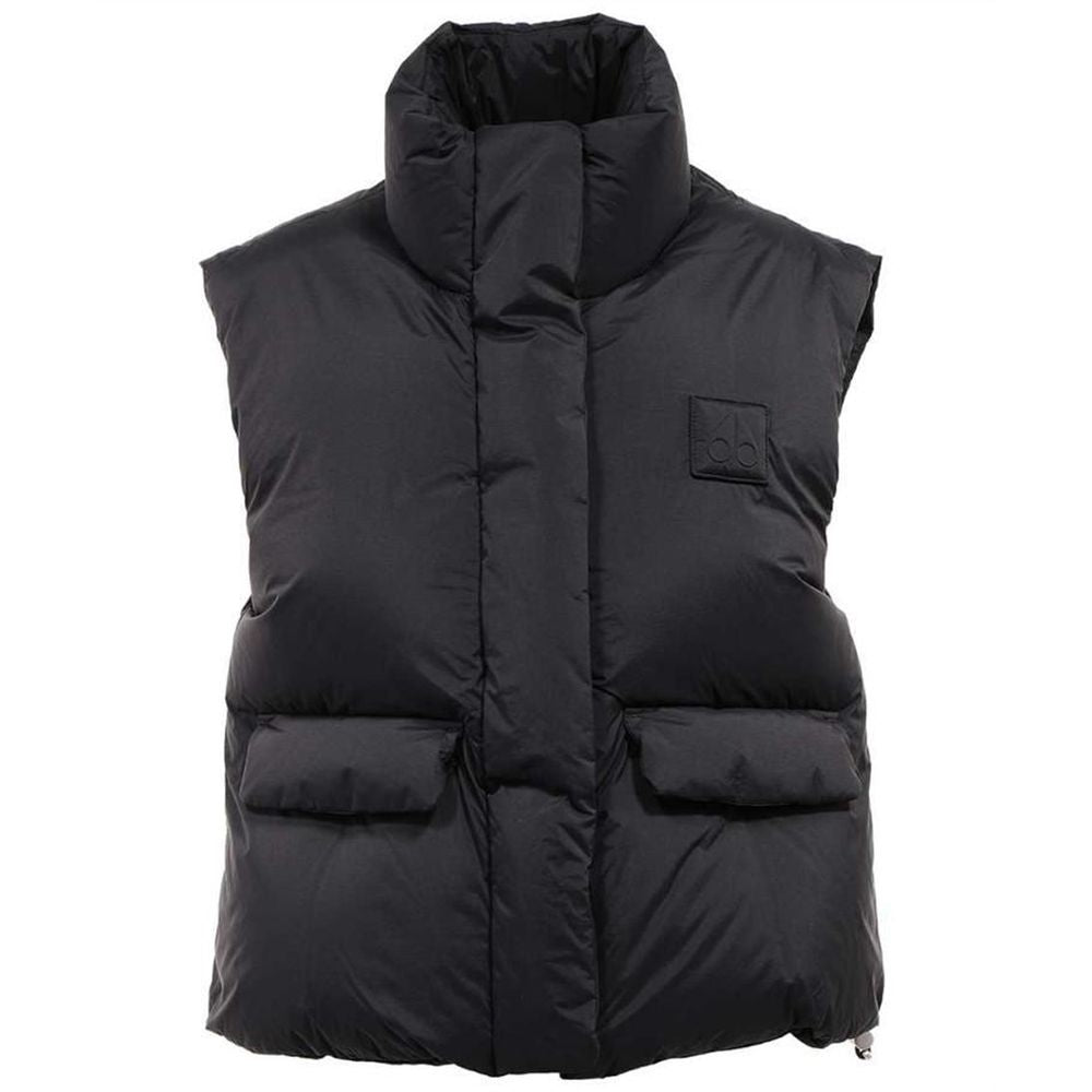 Moose Knuckles – Schwarze Nylonweste