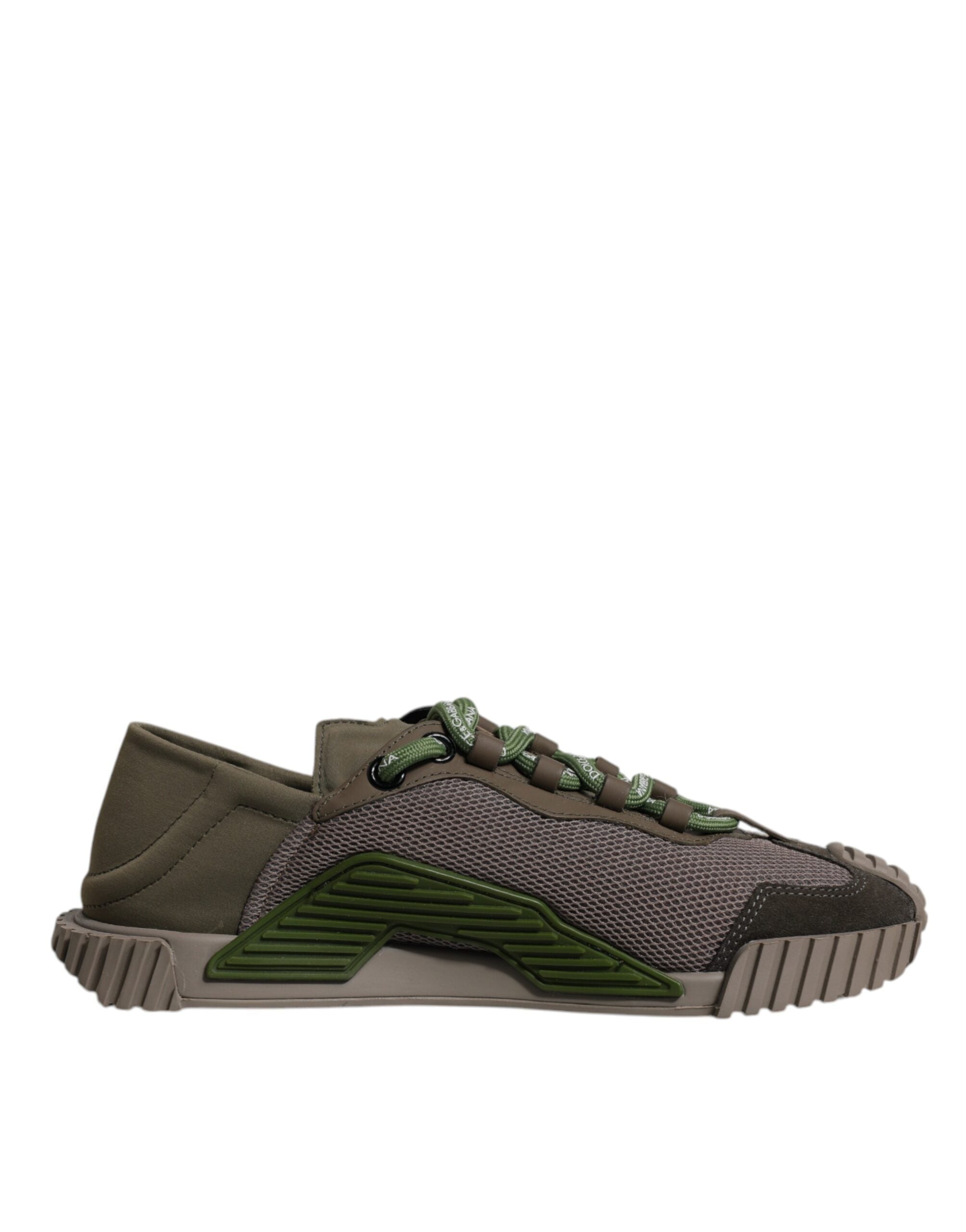 Baskets basses Dolce & Gabbana NS1 vert armée pour homme