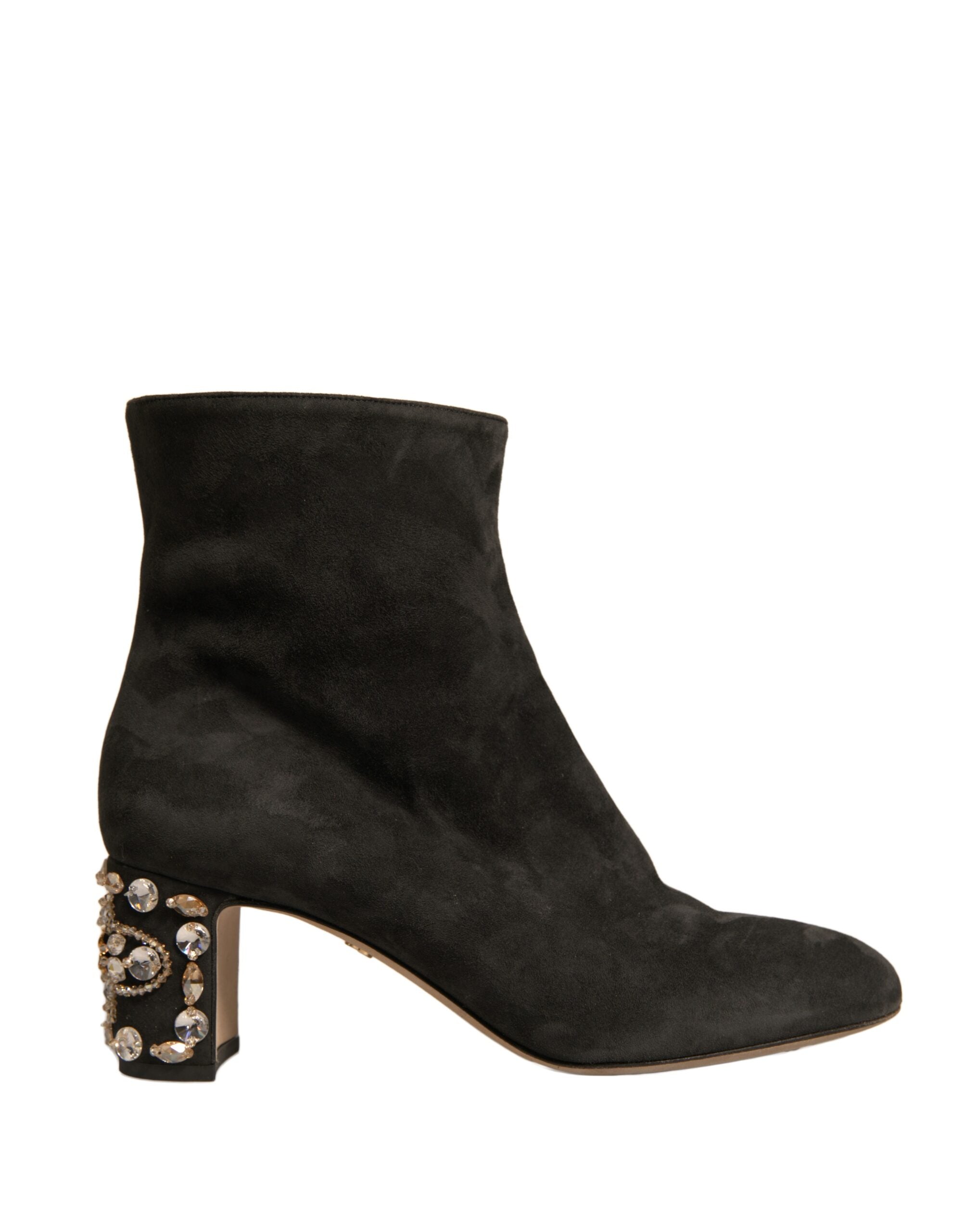 Bottines à talons noires Dolce & Gabbana