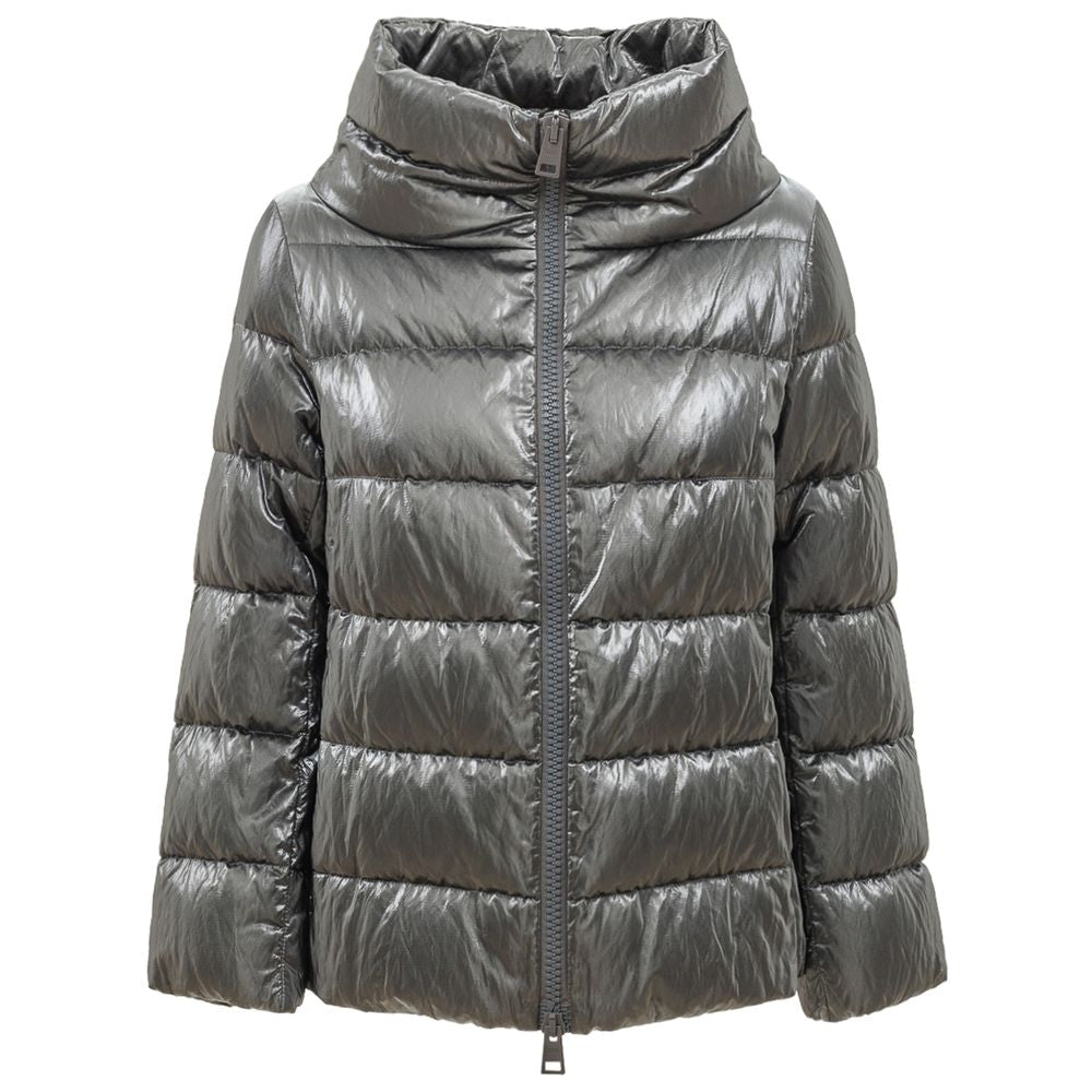 Herno Silber Viskose Jacken & Mantel