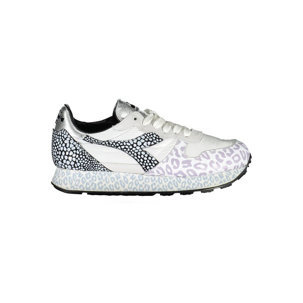 Diadora Damen-Sneaker aus weißem Stoff