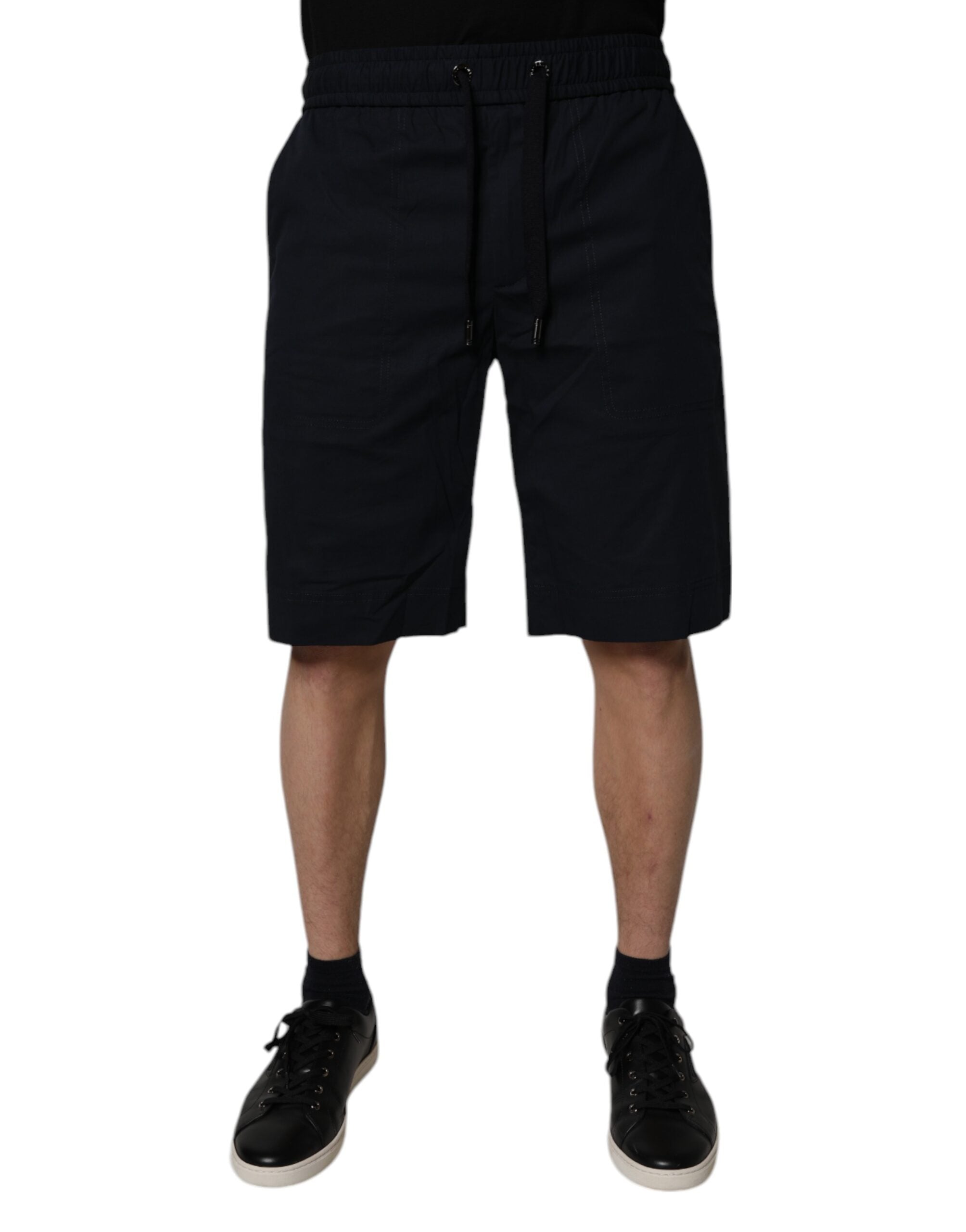 Bermuda en coton noir Dolce & Gabbana pour homme