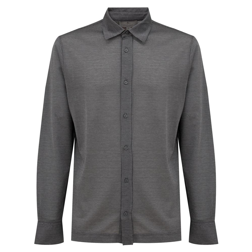Canali Gray Cotton Clothing