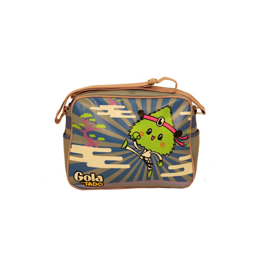 Sac à main synthétique bleu clair Gola pour femme