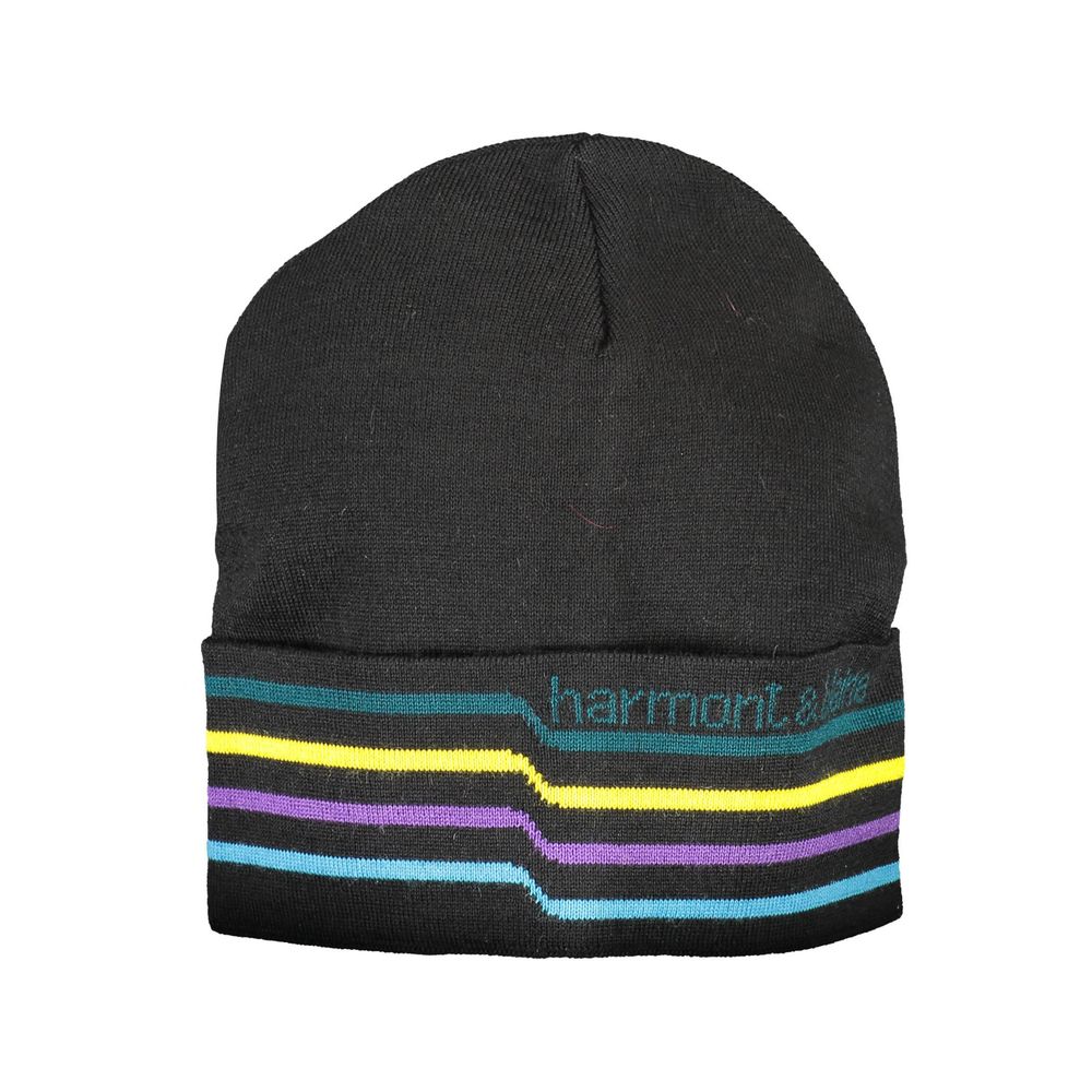 Harmont & Blaine Schwarze Wollmütze für Herren