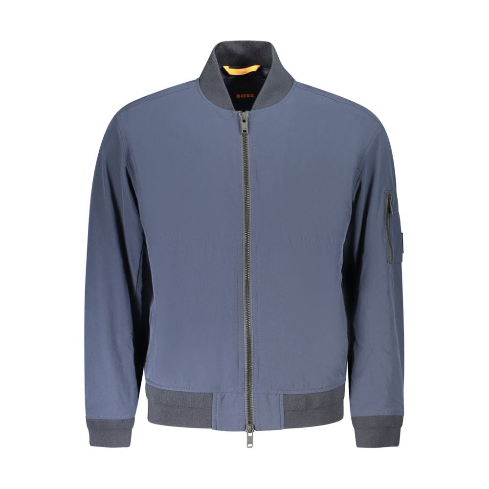 Veste homme en polyamide bleu Hugo Boss