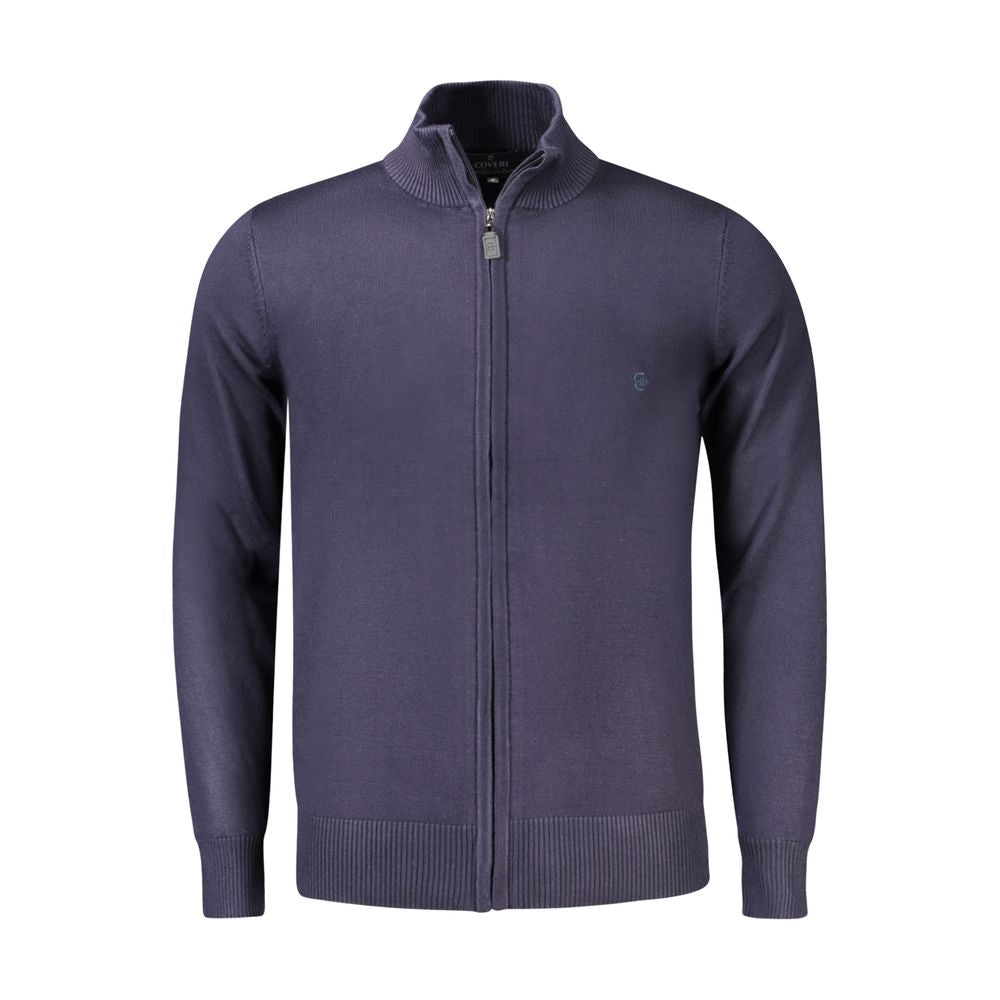 Pull Coveri Moving bleu en viscose pour homme