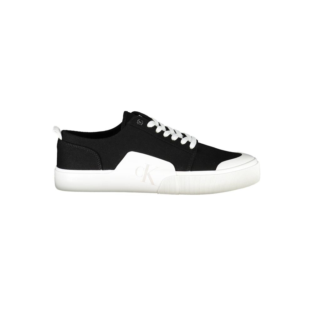 Baskets noires Calvin Klein en matériaux recyclés pour hommes