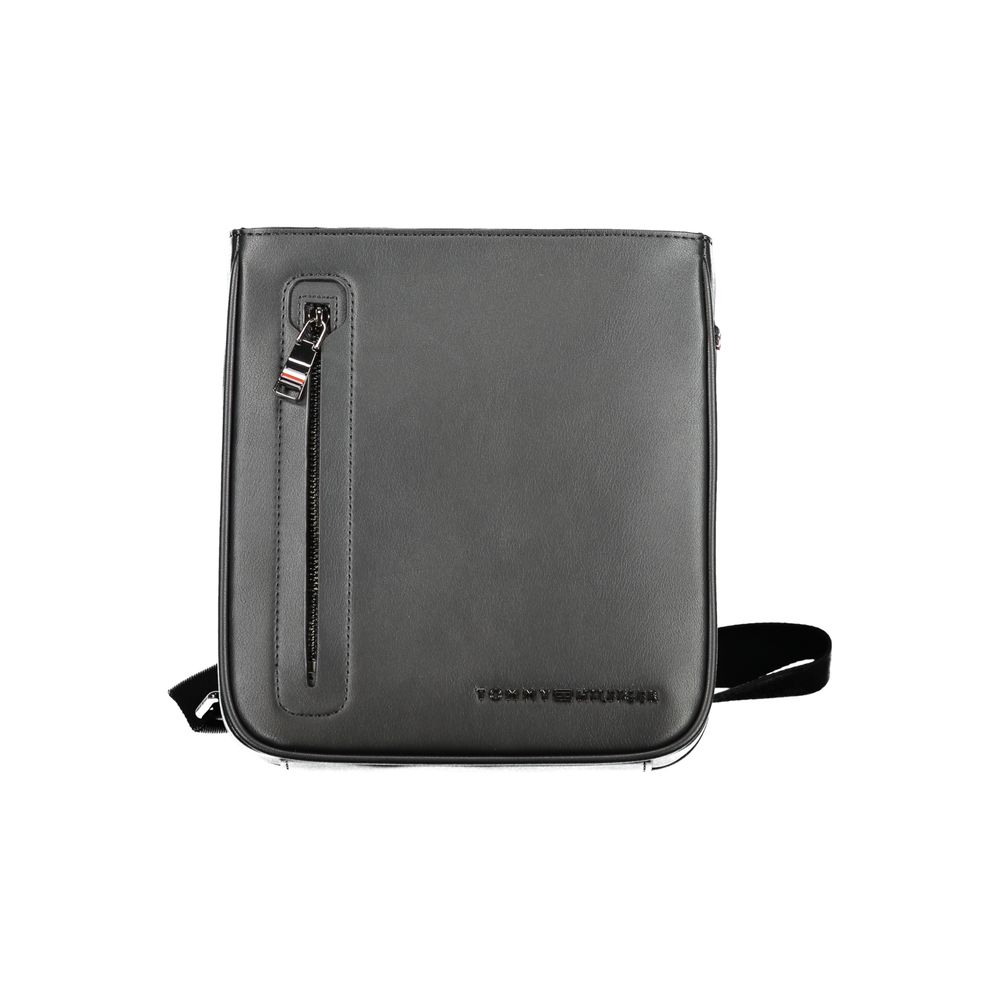 Sac à bandoulière en polyéthylène noir Tommy Hilfiger