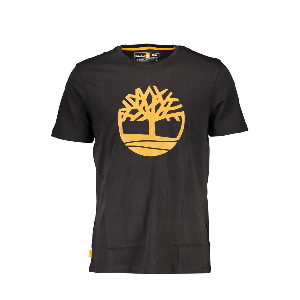 T-shirt en coton noir Timberland