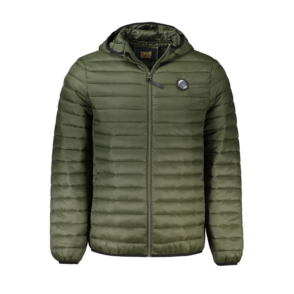 Veste Cavalli Class en polyamide vert pour homme