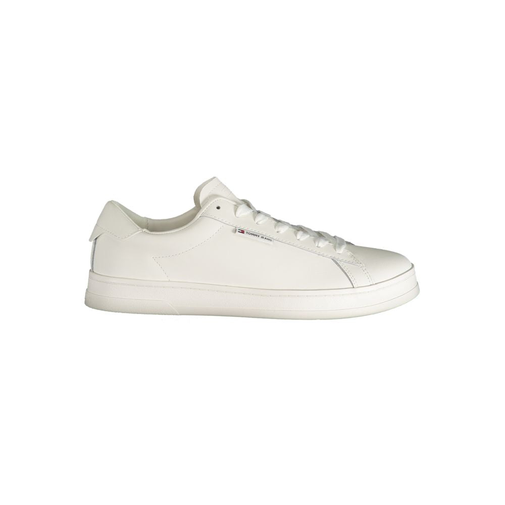 Baskets blanches en polyester Tommy Hilfiger