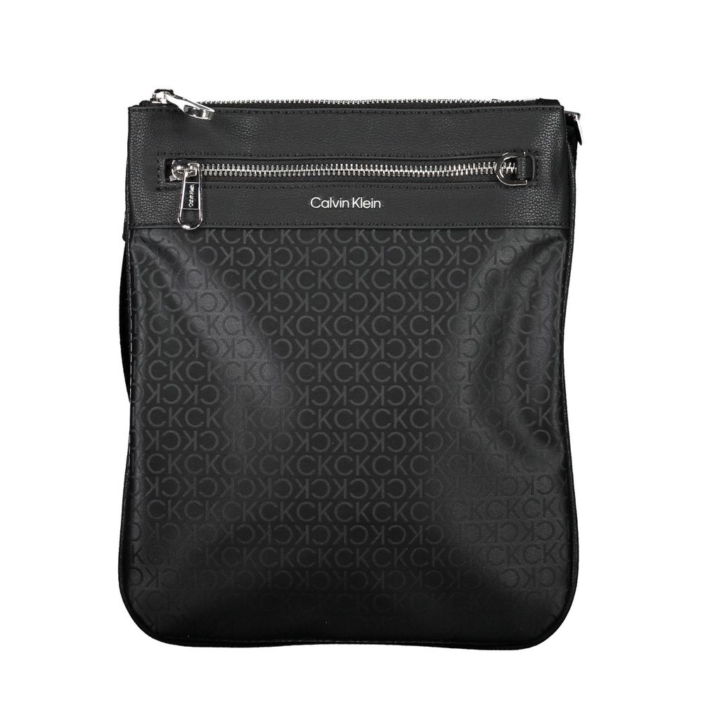 Sac à bandoulière en polyester noir Calvin Klein