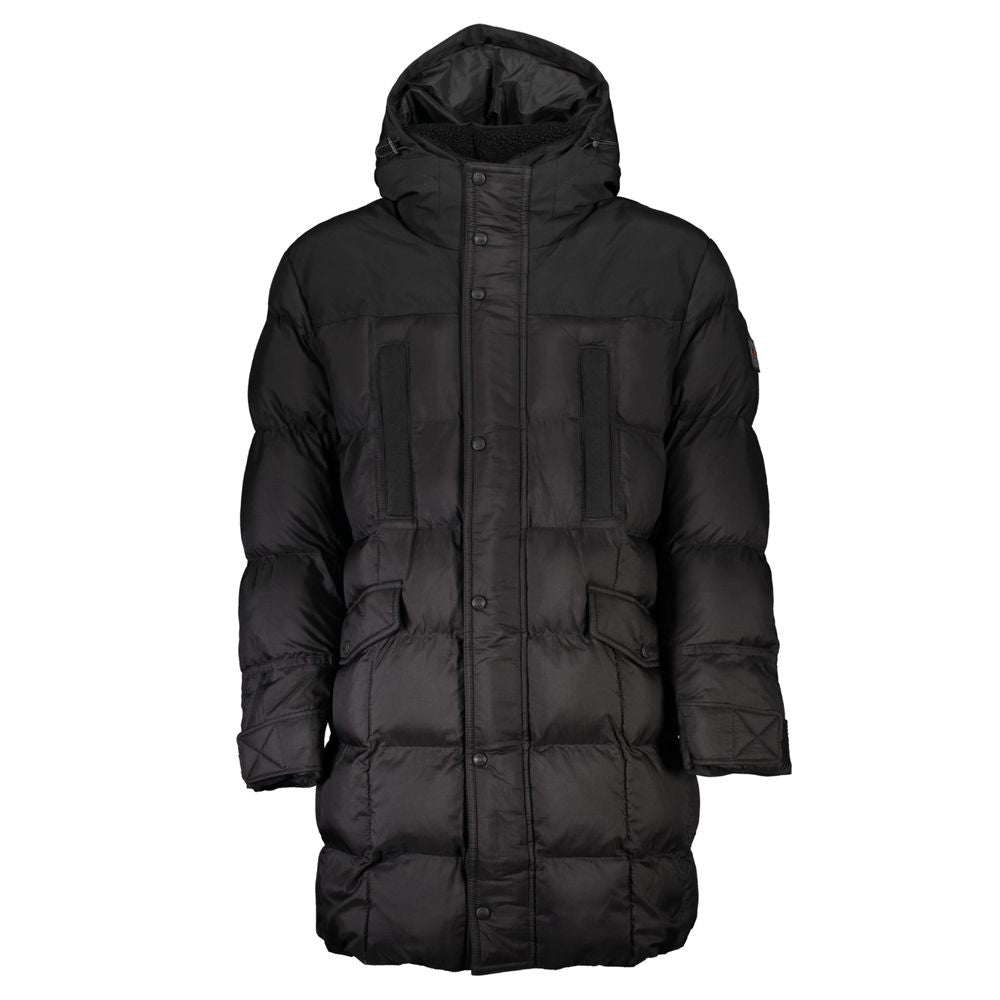 Veste homme en polyamide noir Hugo Boss