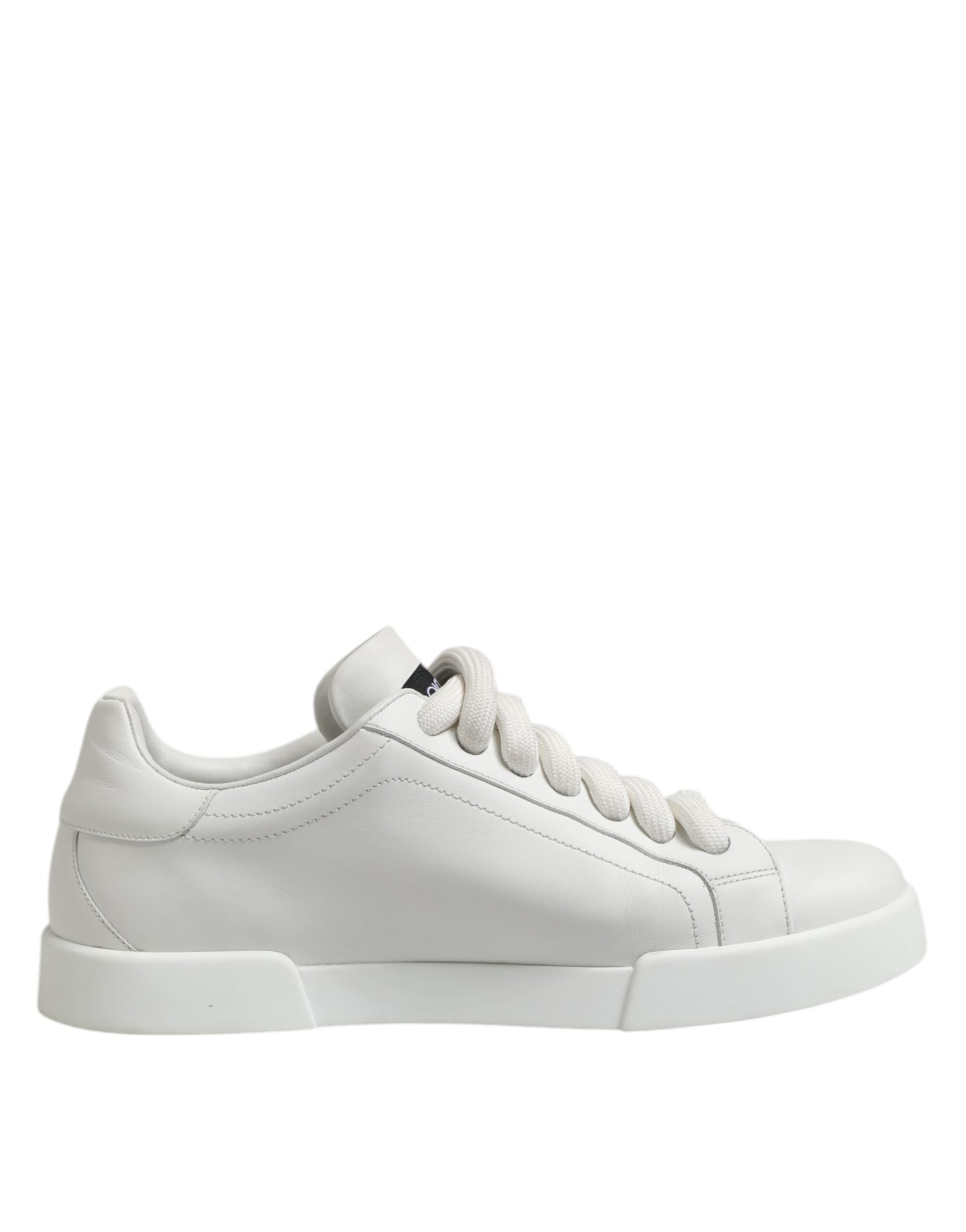 Baskets basses à lacets Dolce & Gabbana pour homme avec logo blanc