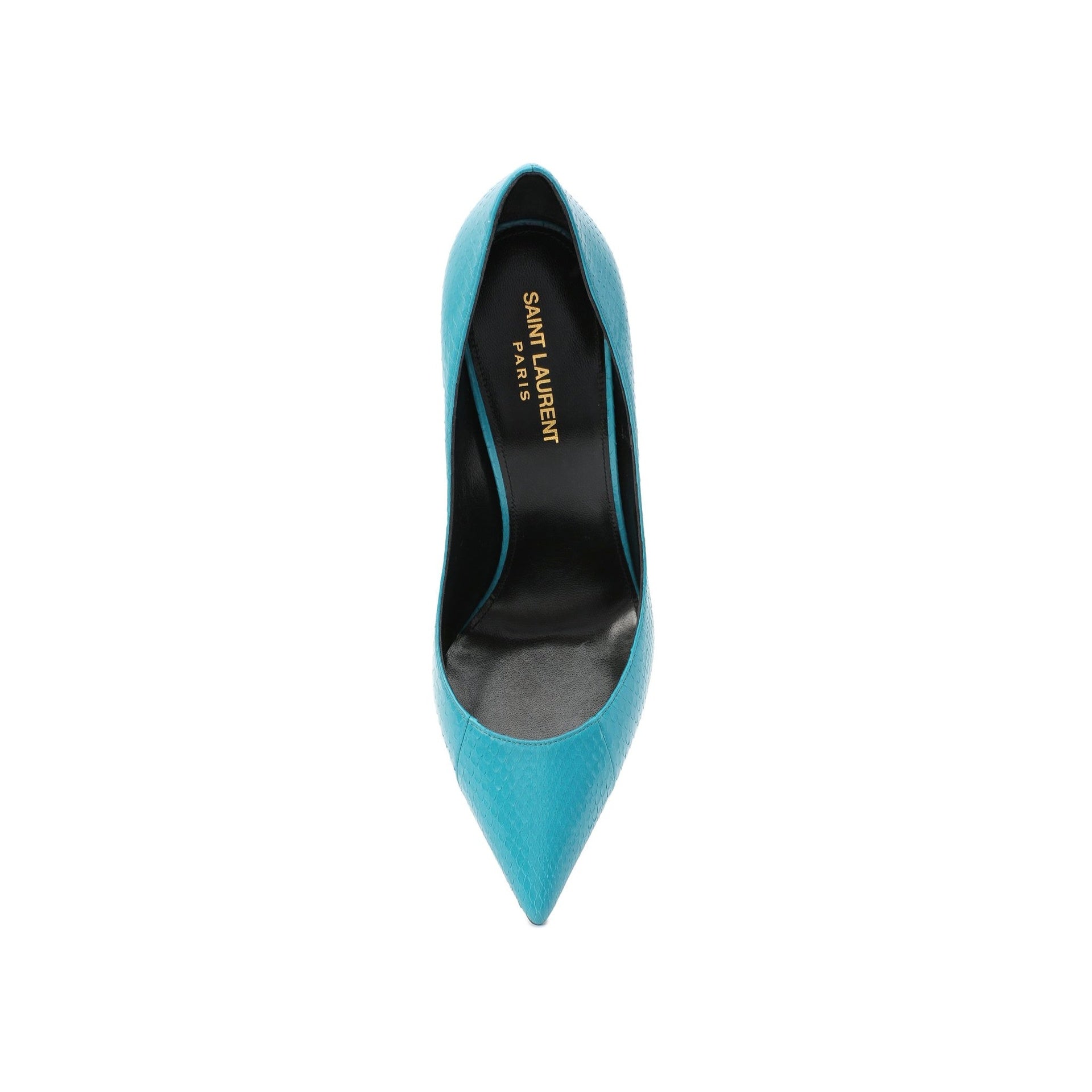 Saint Laurent Zoe 105 Leather Pumps - WOMEN SHOES - SAINT LAURENT - Tluxy New