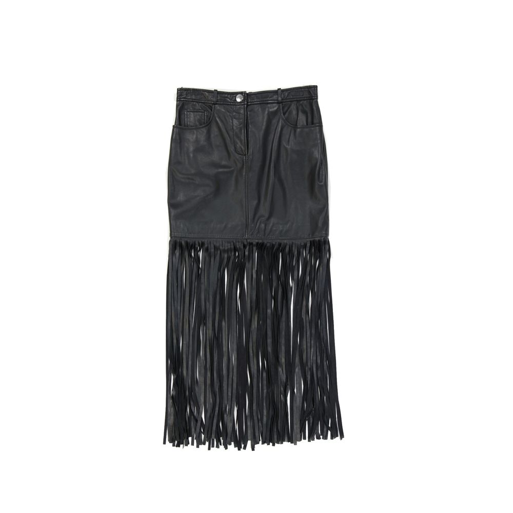 Jupe en cuir Boutique Moschino