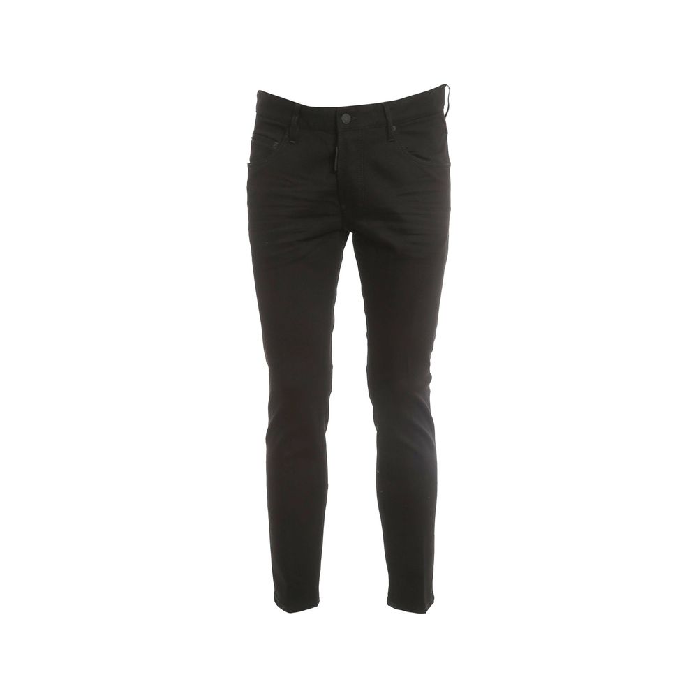 Dsquared² Schwarze Bull Skaterjeans