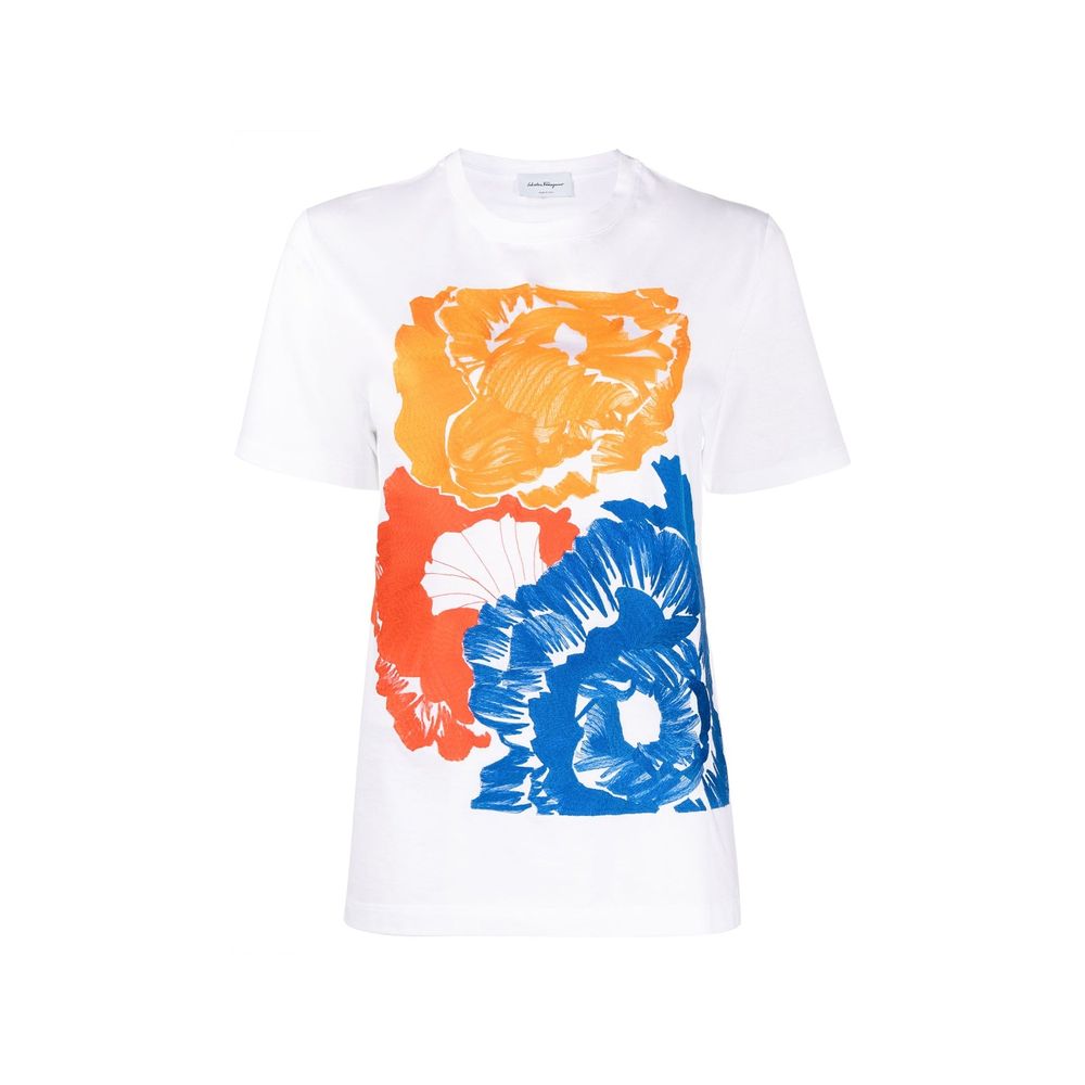 T-shirt en coton Salvatore Ferragamo