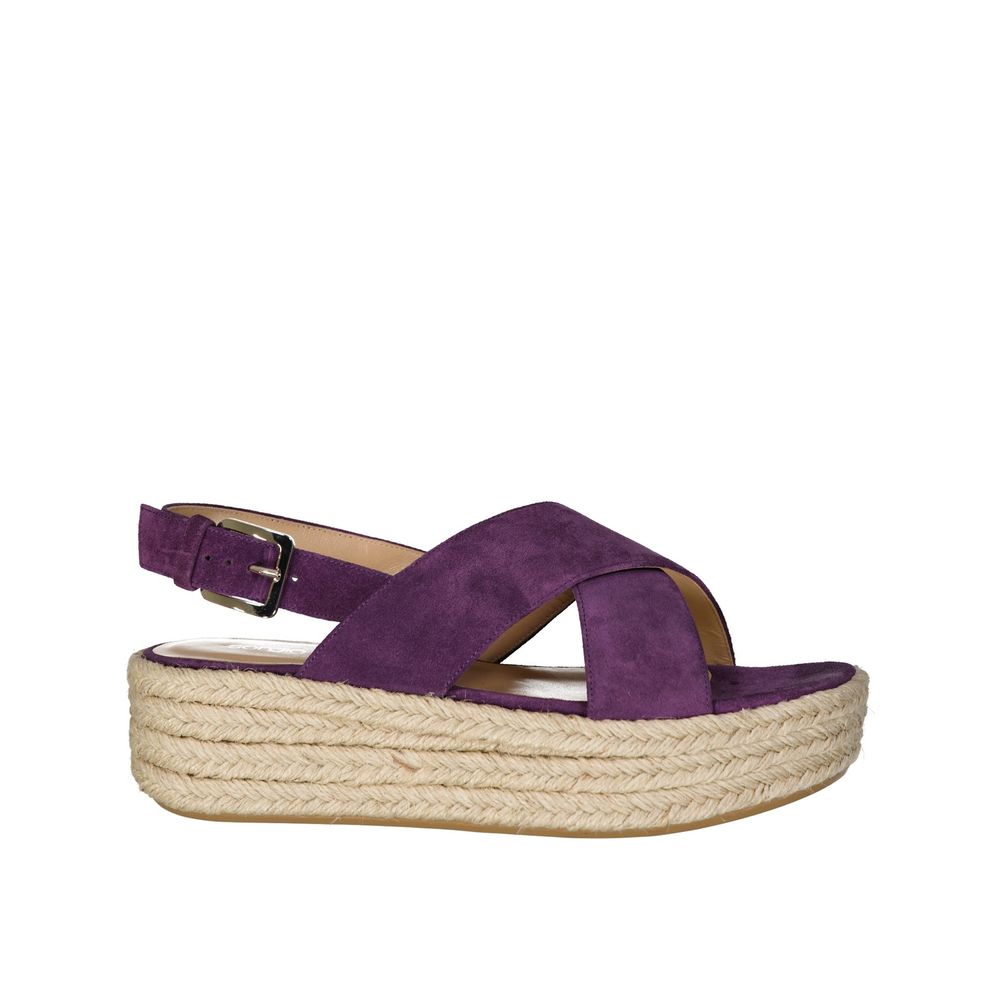 Sergio Rossi Leder-Espadrilles