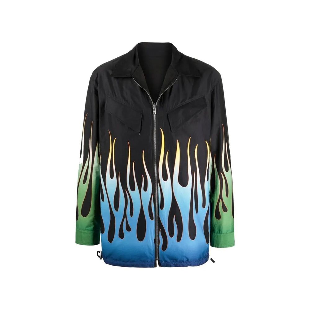 Veste réversible à imprimé flamme Kenzo