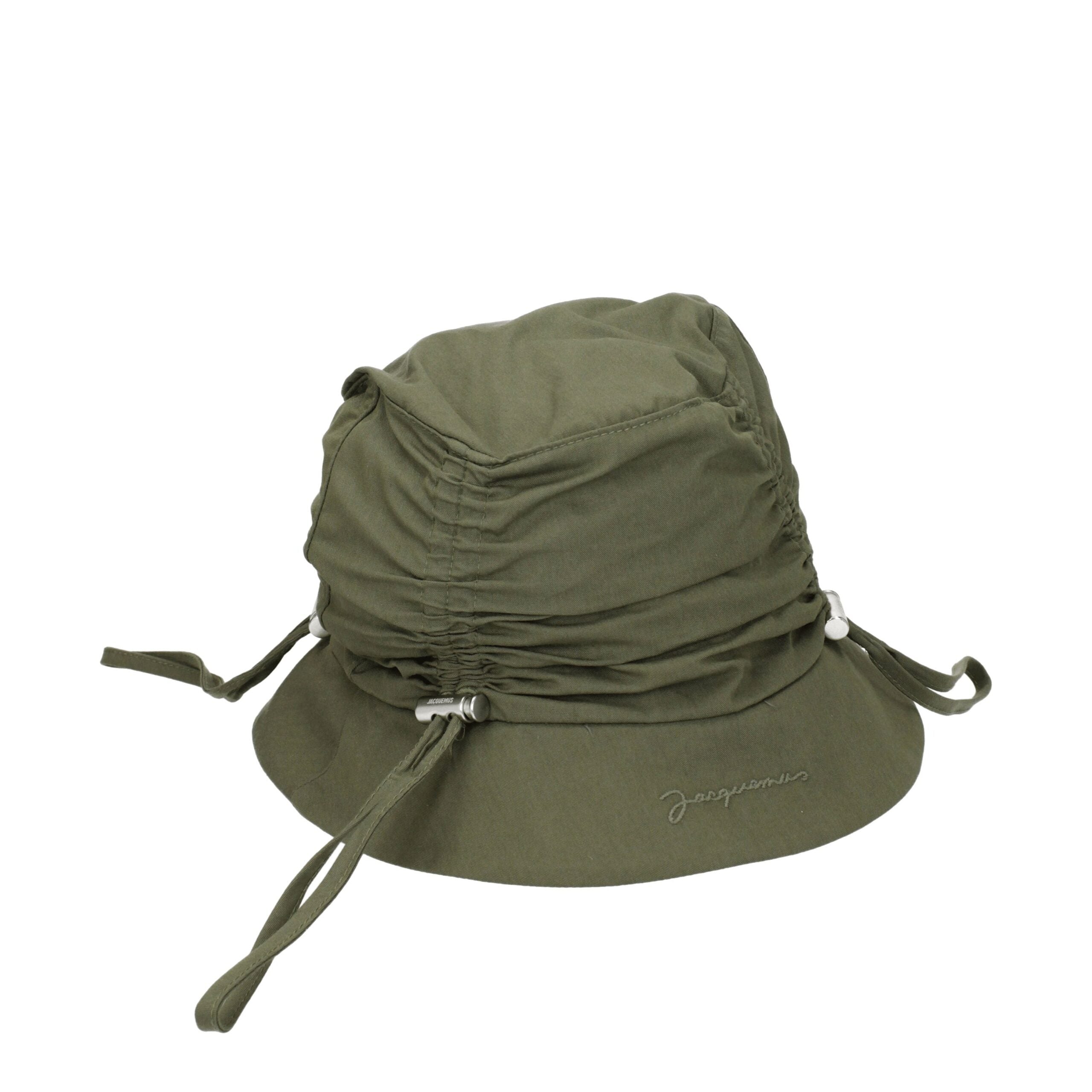 Bobs en coton vert Jacquemus