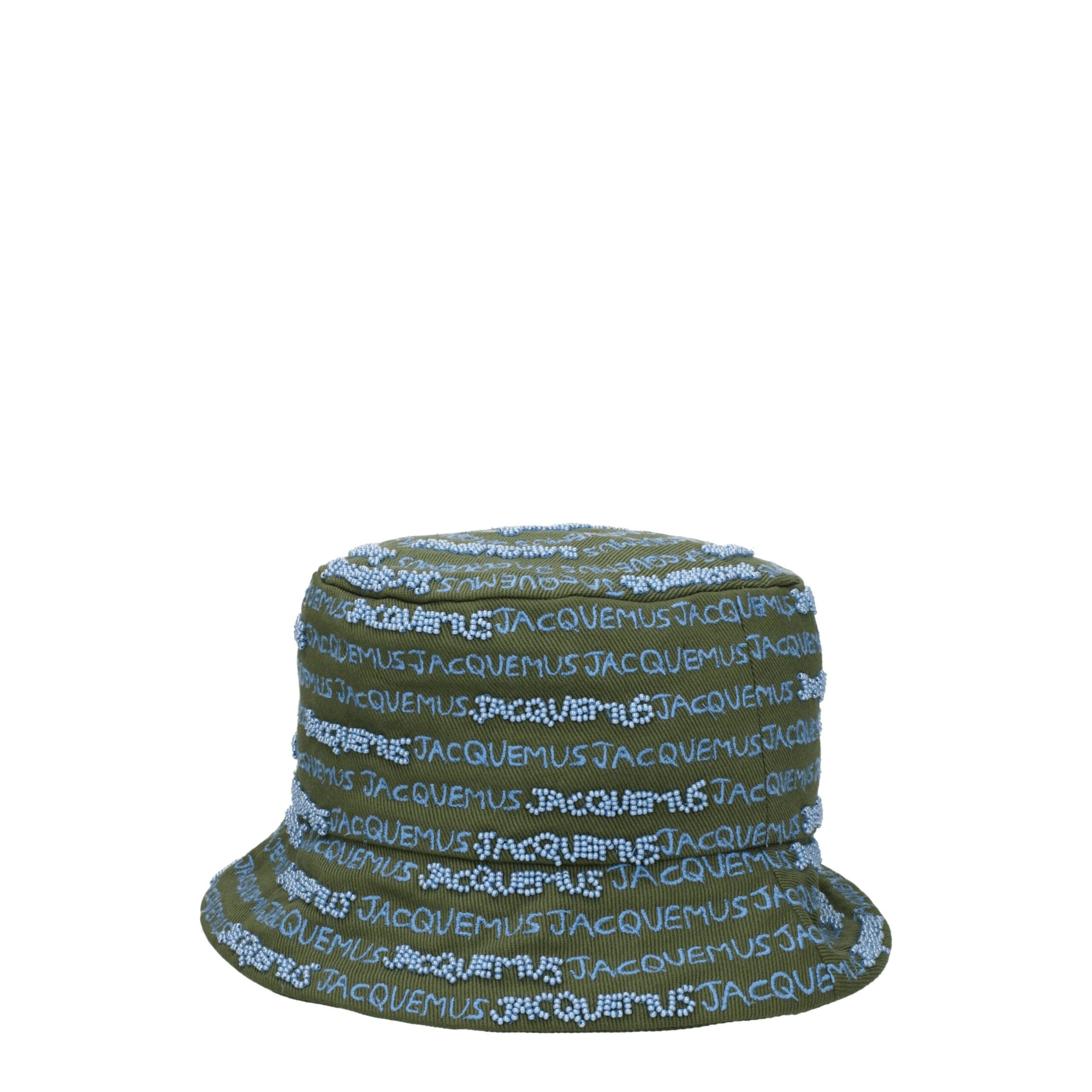 Bobs en coton vert Jacquemus