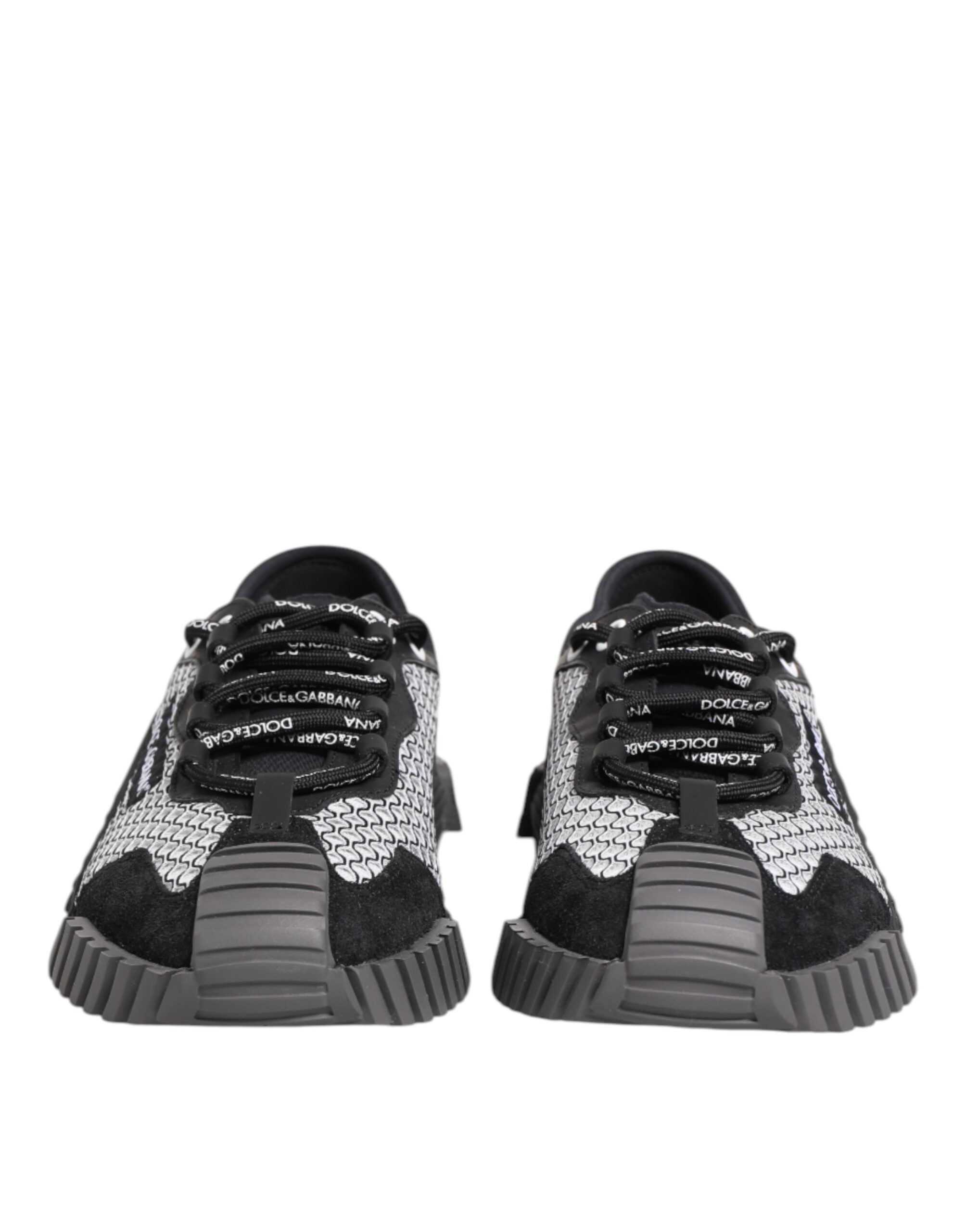 Dolce & Gabbana – Mehrfarbige Low-Top-Sneakers „NS1“ mit Schnürung
