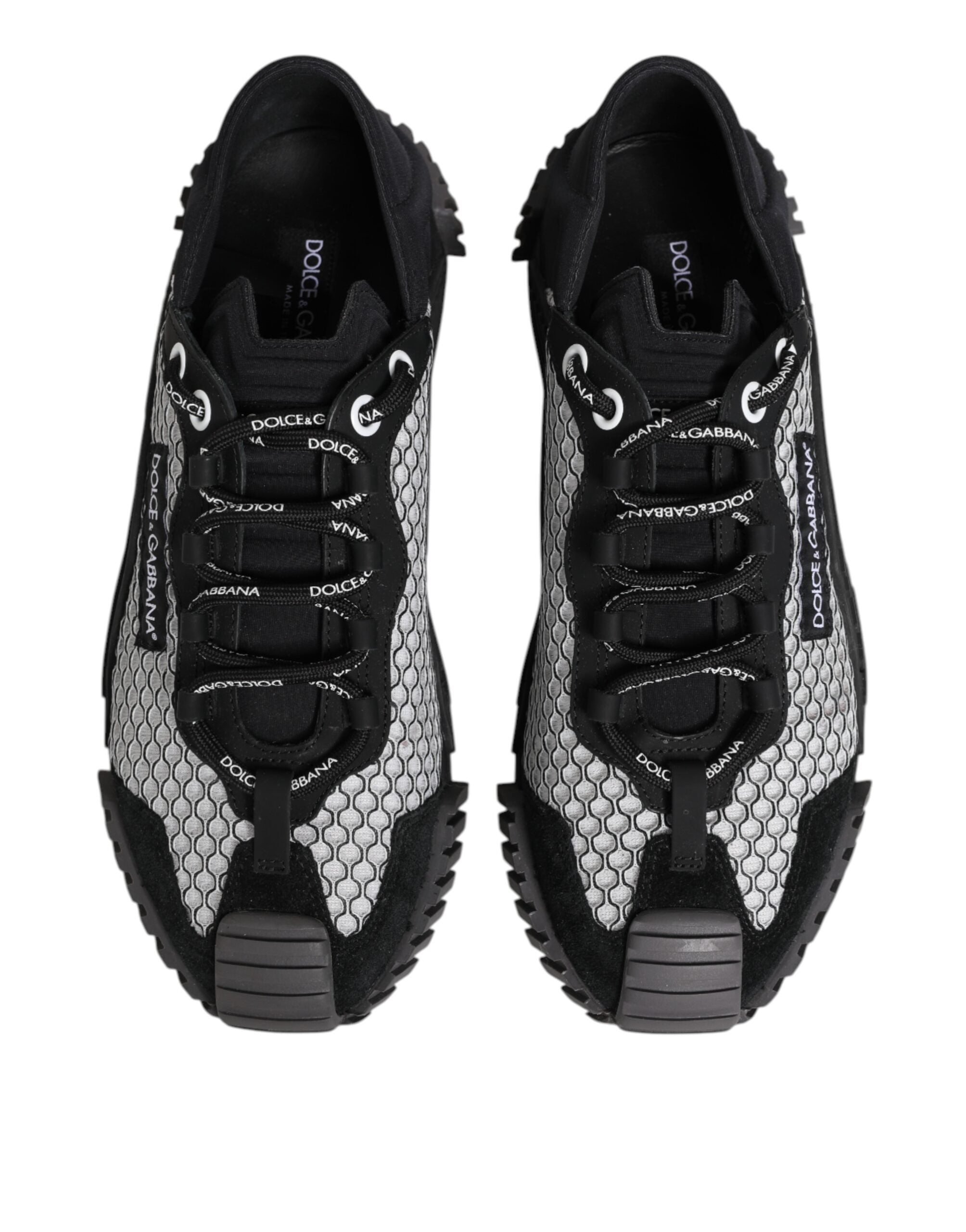 Dolce & Gabbana – Mehrfarbige Low-Top-Sneakers „NS1“ mit Schnürung