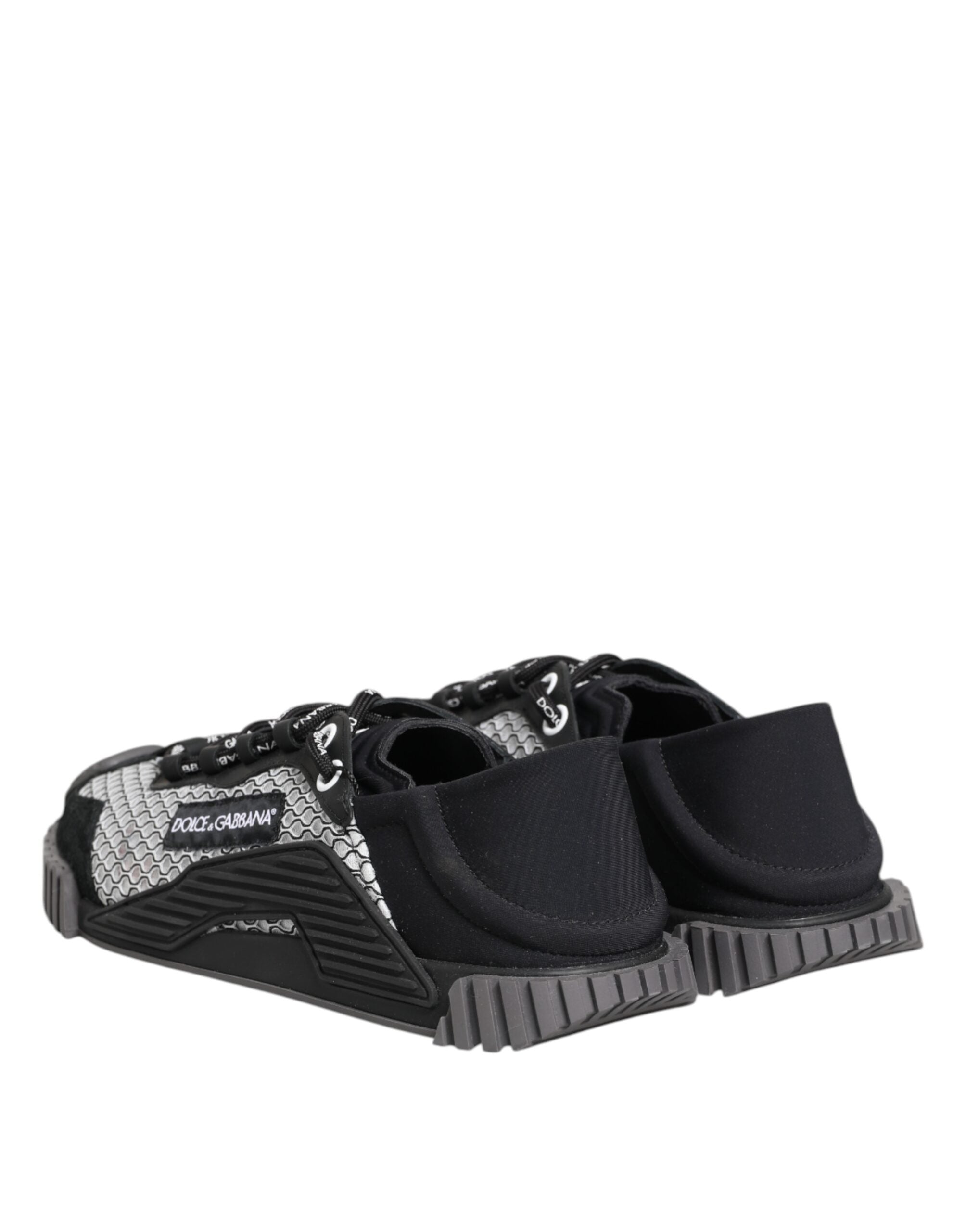 Dolce & Gabbana – Mehrfarbige Low-Top-Sneakers „NS1“ mit Schnürung