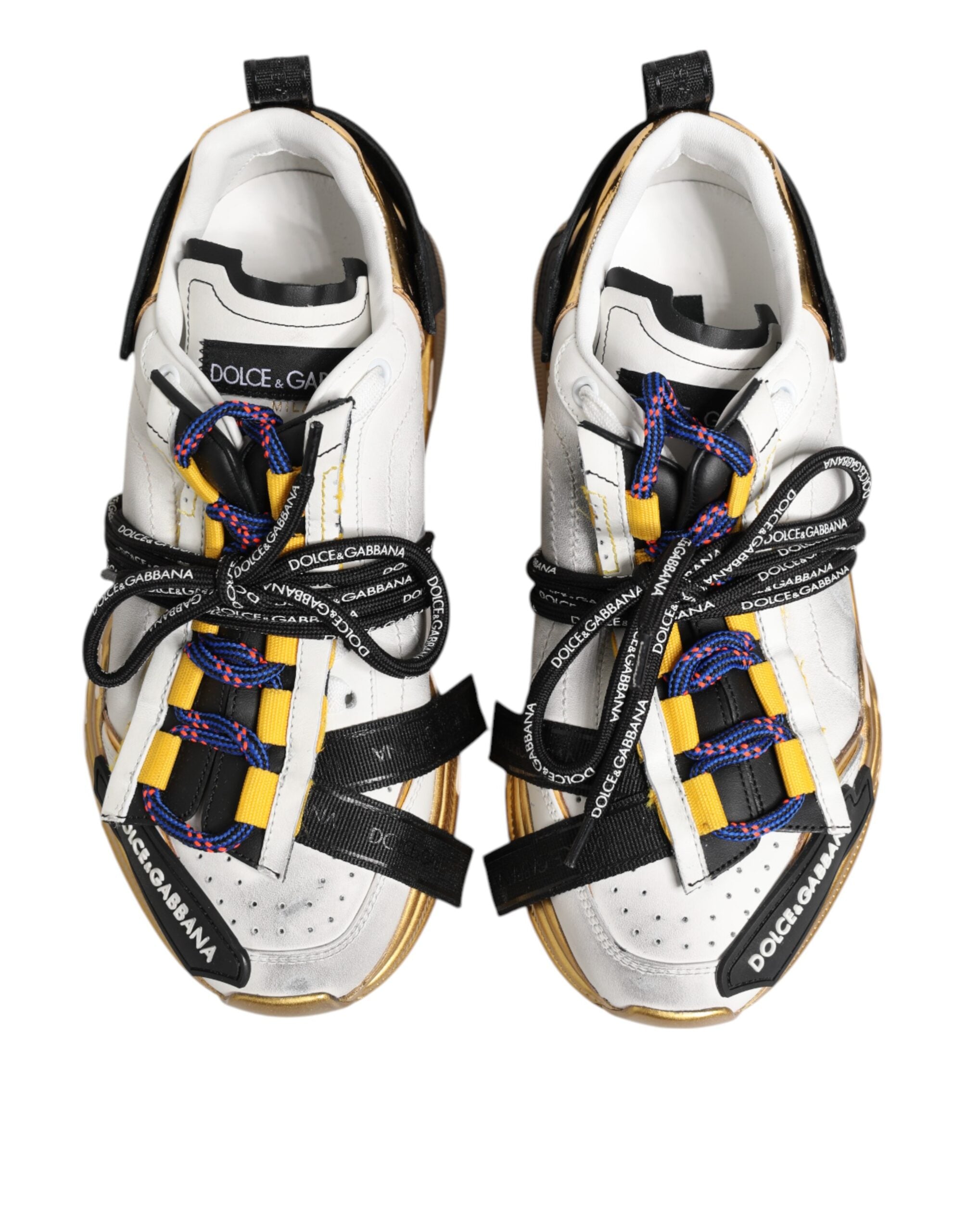 Dolce & Gabbana Mehrfarbige Daymaster Low Top Sneakers Schuhe
