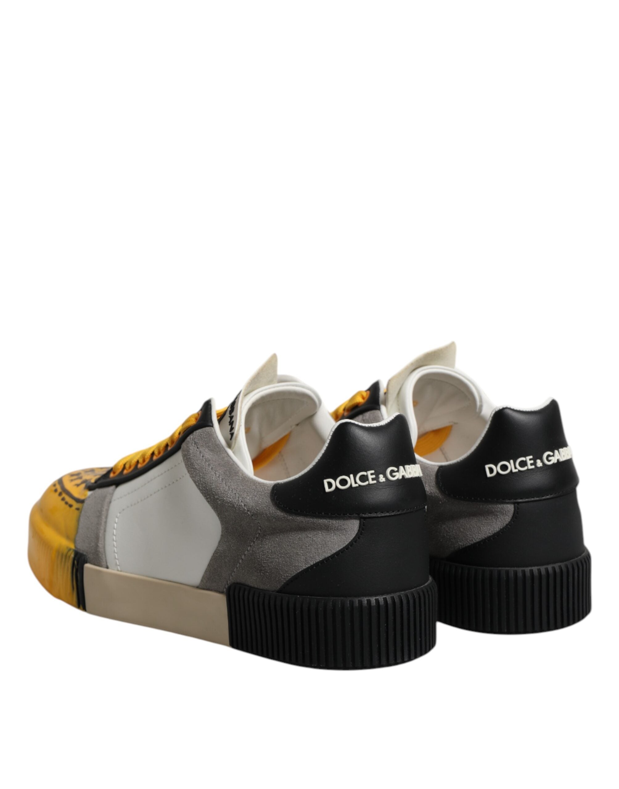 Dolce & Gabbana Mehrfarbige MIAMI Low Top Sneakers Schuhe
