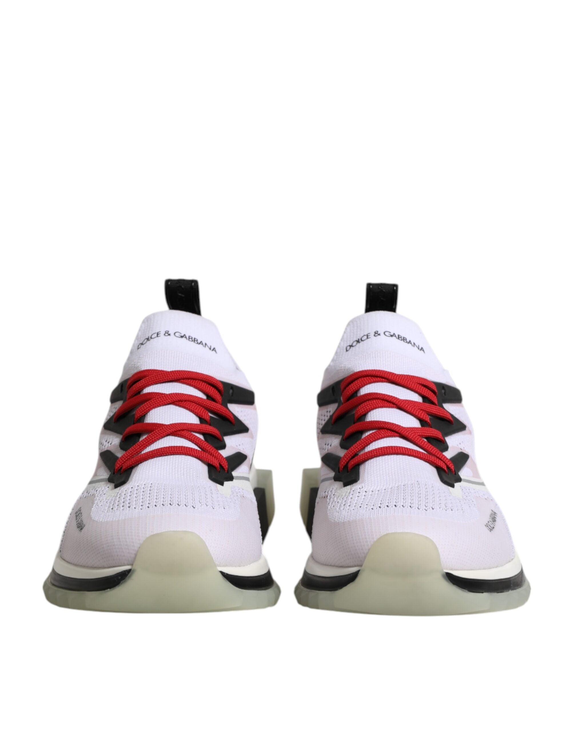 Dolce & Gabbana Weiße SORRENTO Sport Stretch Sneakers Schuhe